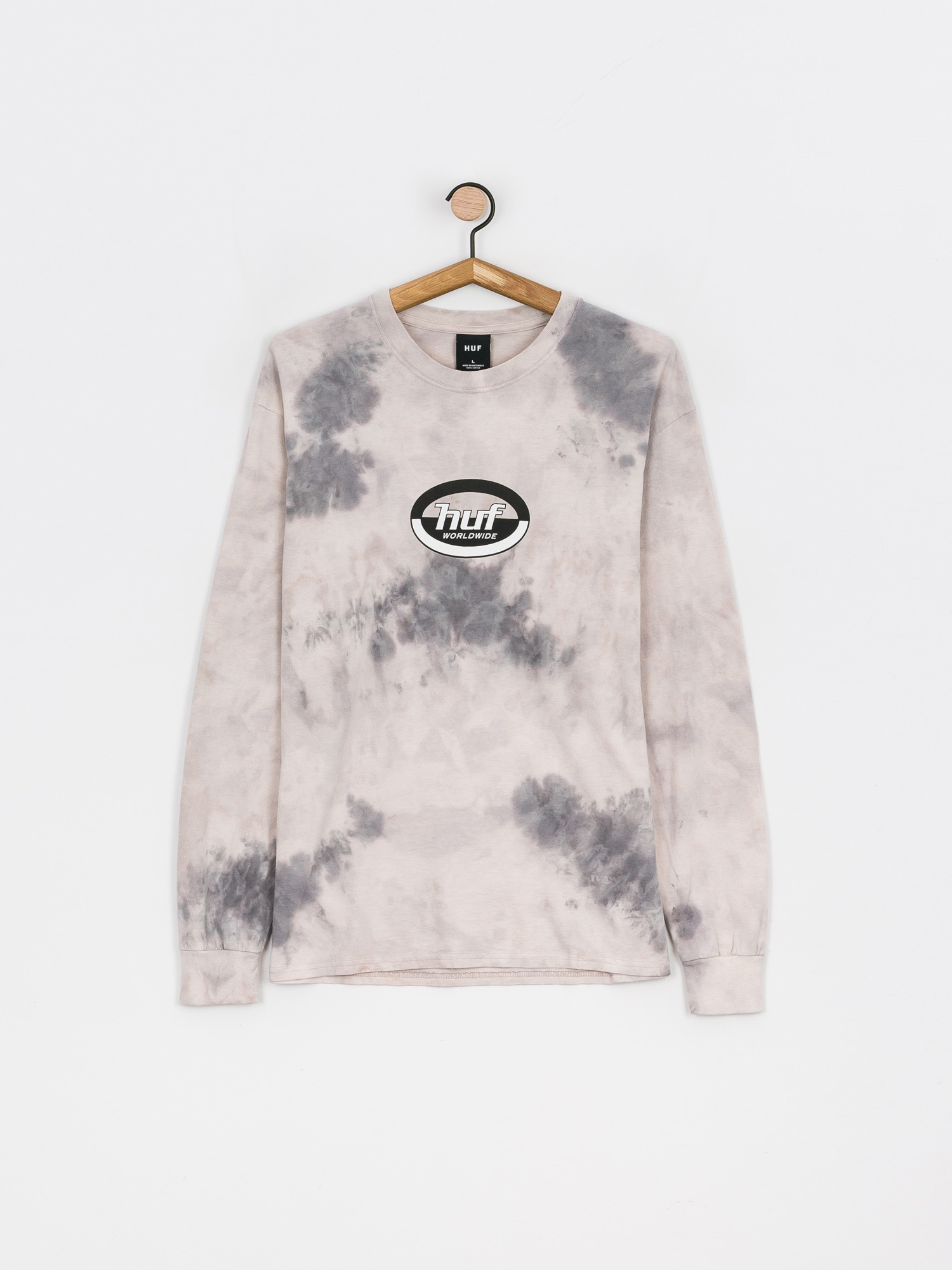 HUF Ellipse Logo Hosszú ujjú felső (frost gray)