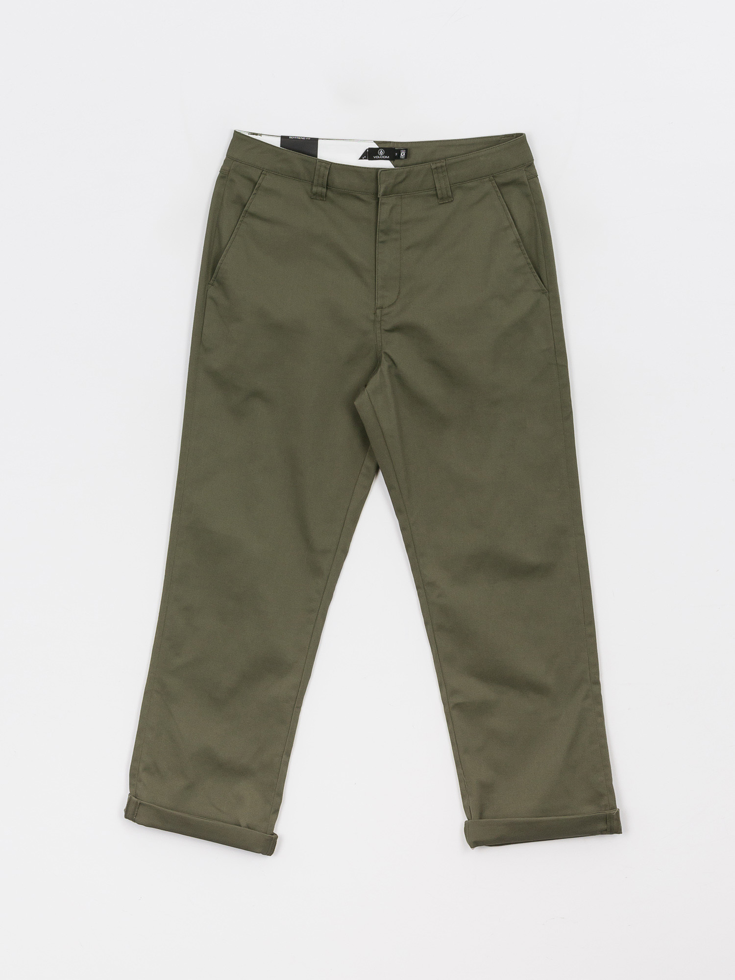 Volcom Frochickie Boyfriend Kisnadrág Wmn (army green combo)