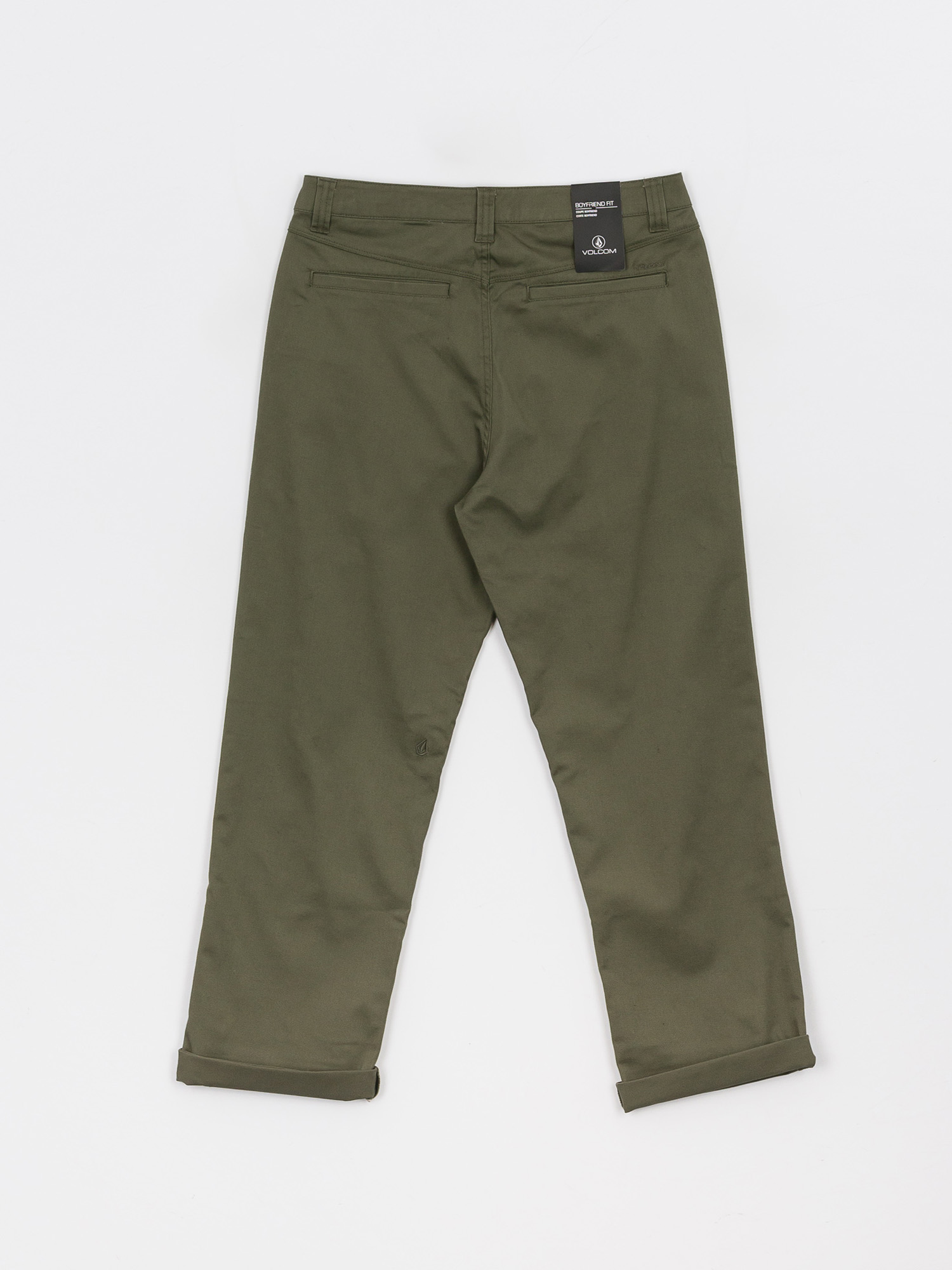 Volcom Frochickie Boyfriend Kisnadrág Wmn (army green combo)