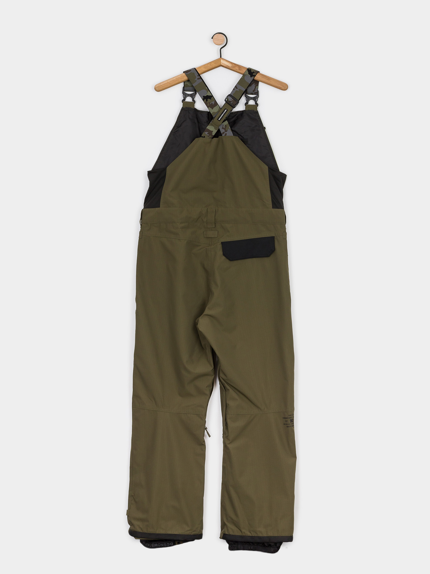 Férfi DC Shadow Bib Snowboard nadrág (olive night)