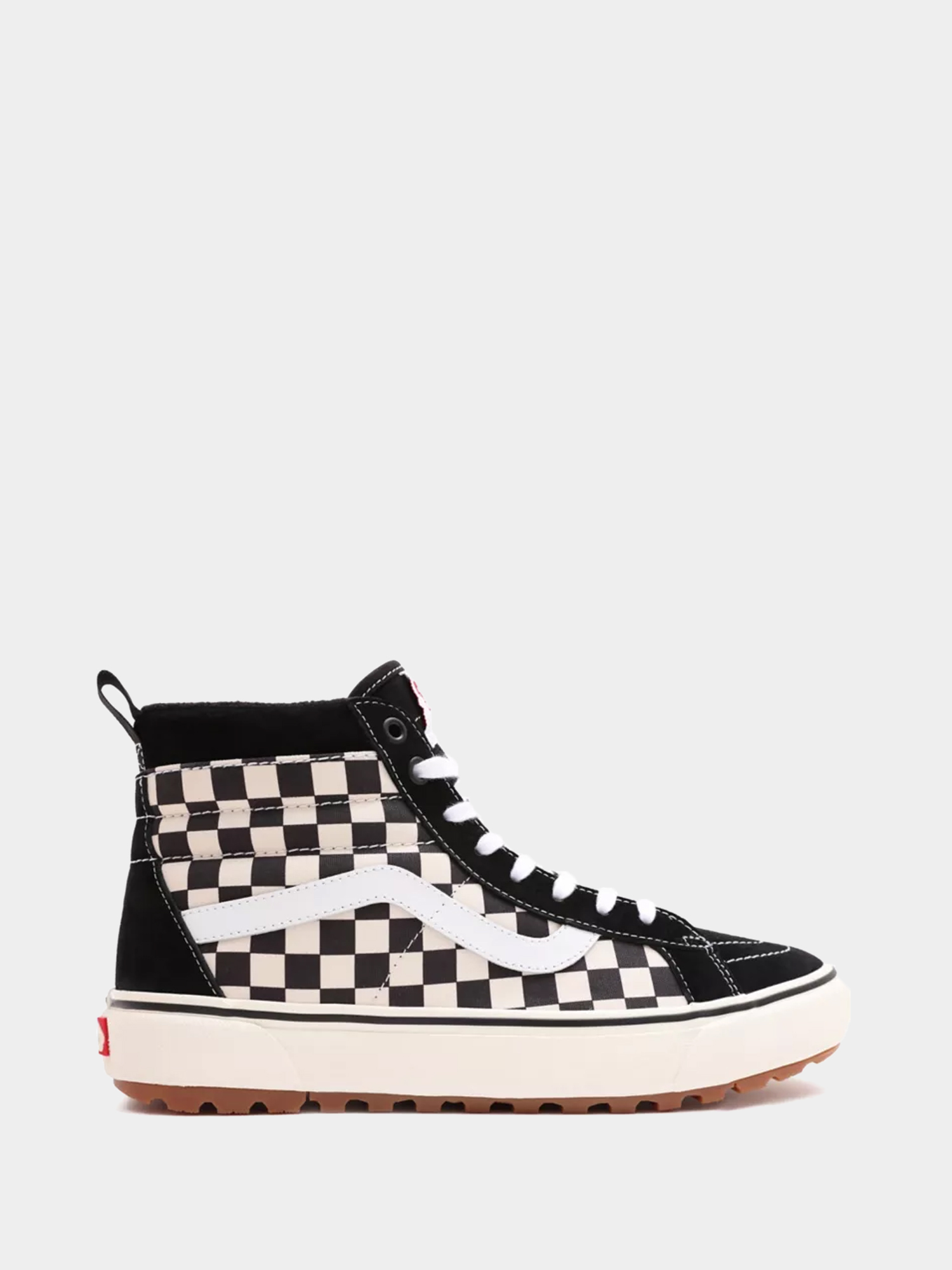 Vans Sk8 Hi MTE 1 Cipők (black/white/checkerboard)