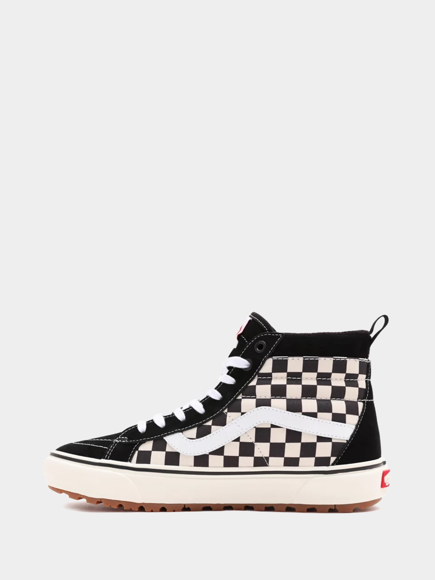 Vans Sk8 Hi MTE 1 Cipők (black/white/checkerboard)
