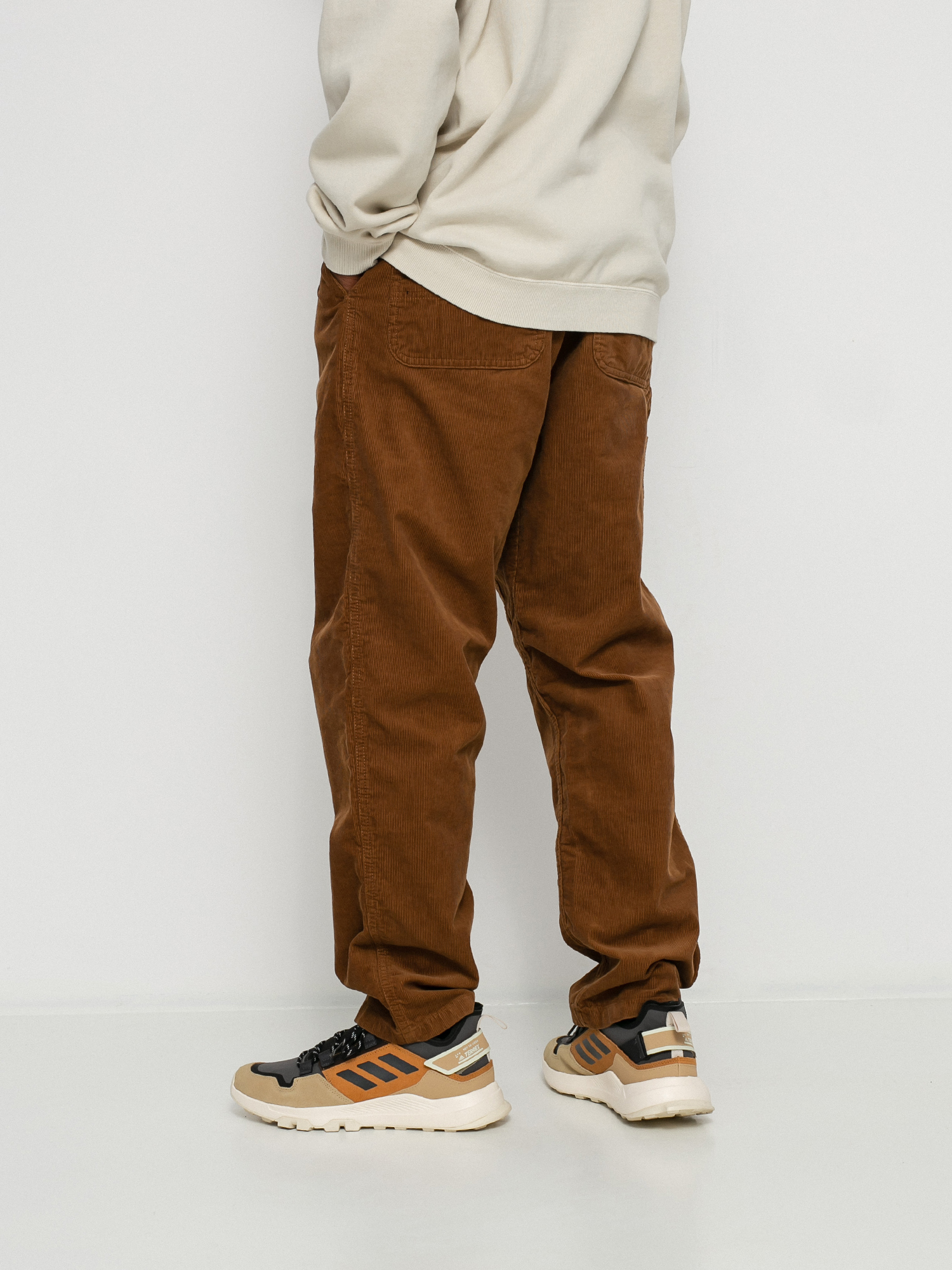 Carhartt WIP Flint Kisnadrág (hamilton brown)