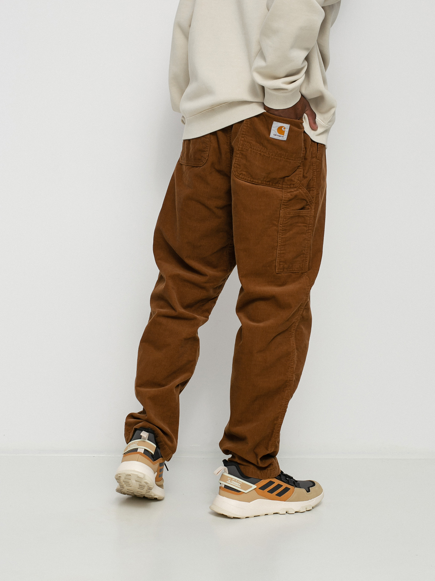 Carhartt WIP Flint Kisnadrág (hamilton brown)