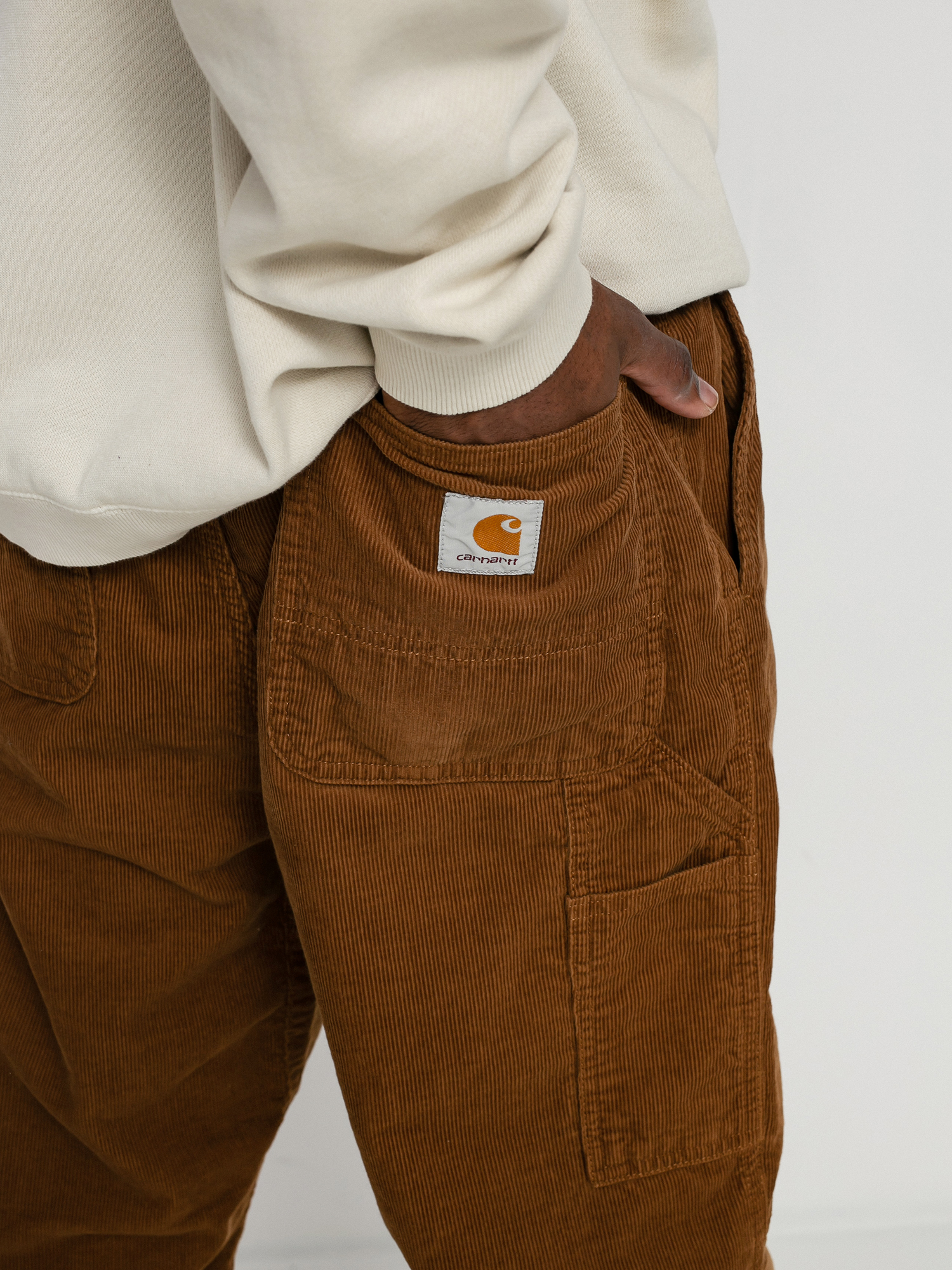 Carhartt WIP Flint Kisnadrág (hamilton brown)