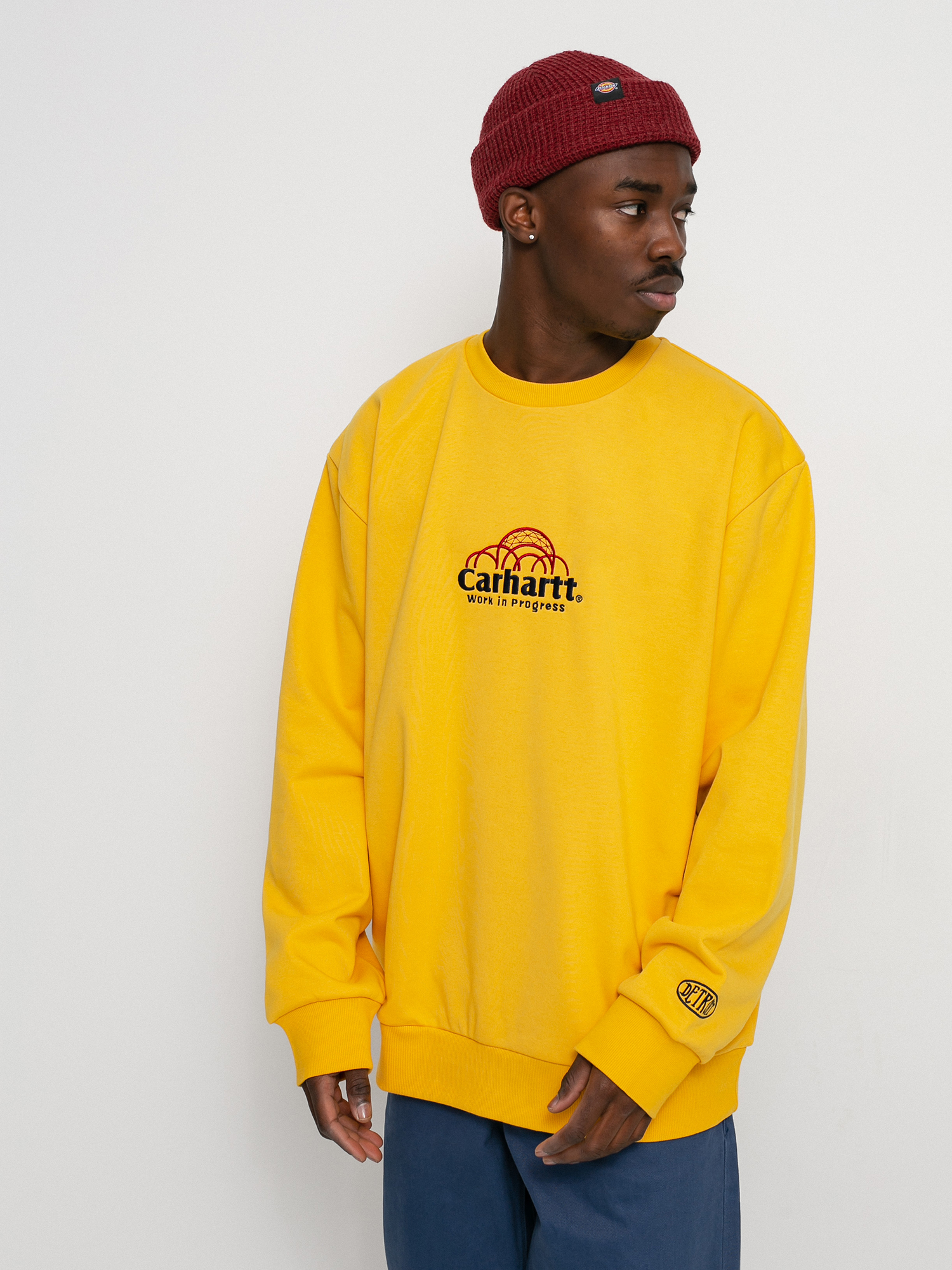 Carhartt WIP Geo Script Pulóver (popsicle)