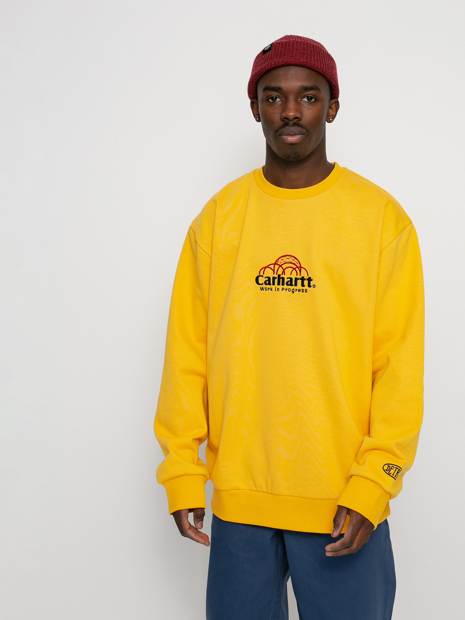 Carhartt WIP Geo Script Pulóver (popsicle)