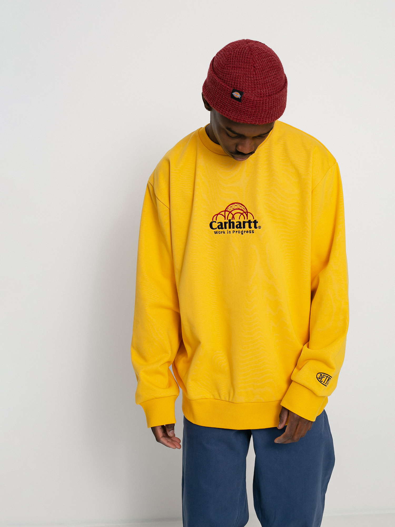 Carhartt WIP Geo Script Pulóver (popsicle)