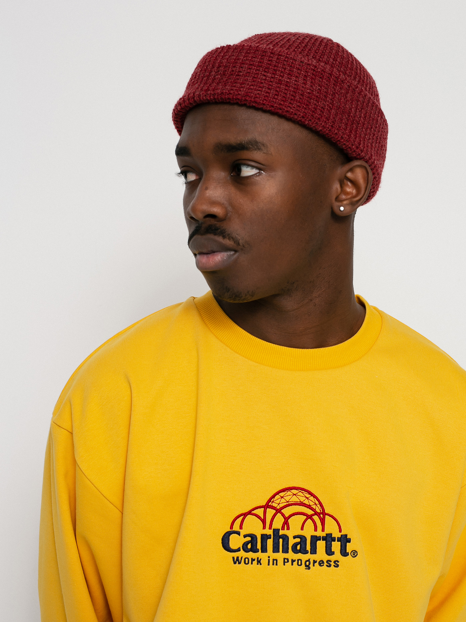 Carhartt WIP Geo Script Pulóver (popsicle)