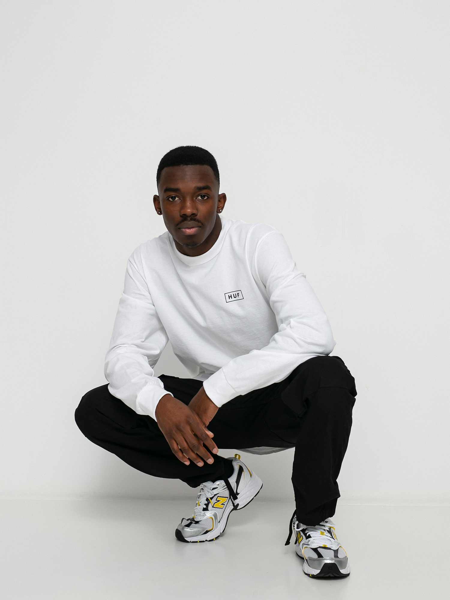 HUF Lightning Rose Hosszú ujjú felső (white)