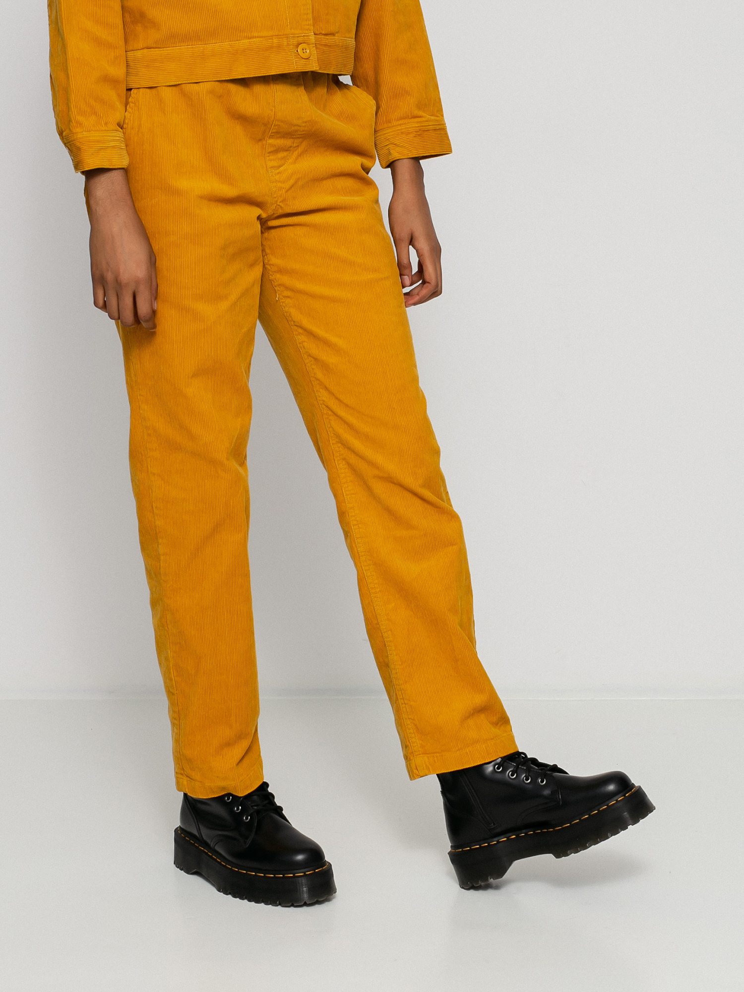 OBEY Loma Corduroy Kisnadrág Wmn (gold)