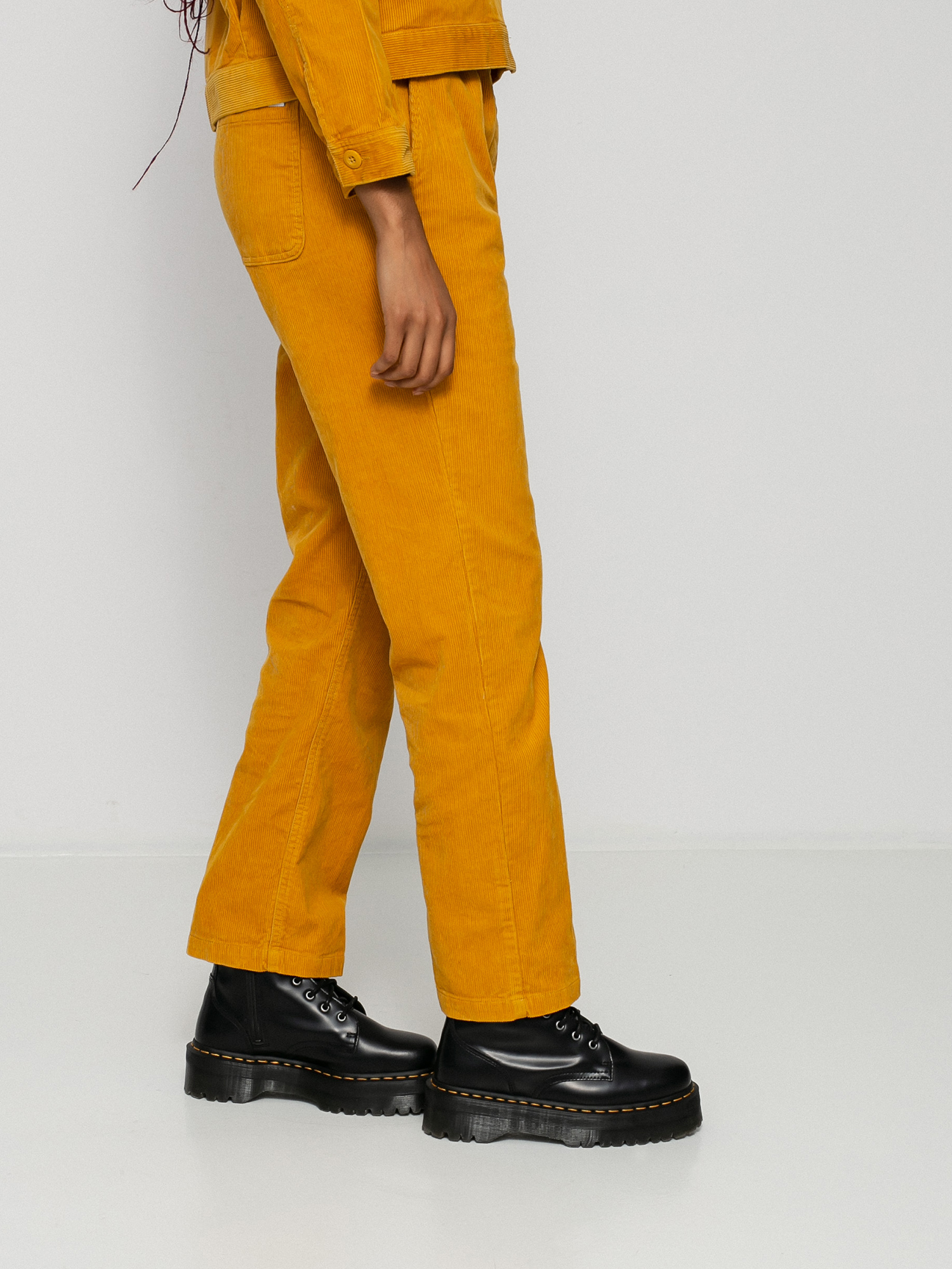 OBEY Loma Corduroy Kisnadrág Wmn (gold)