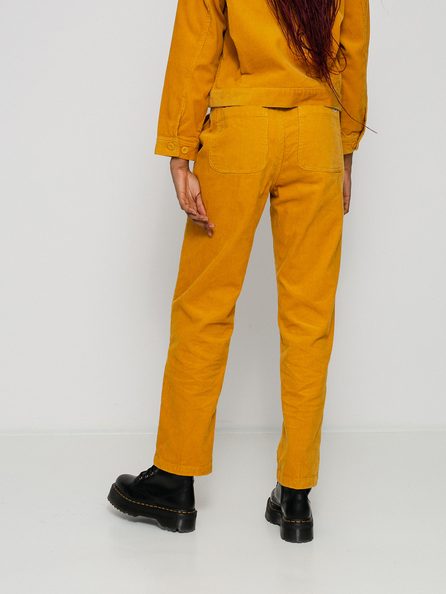 OBEY Loma Corduroy Kisnadrág Wmn (gold)