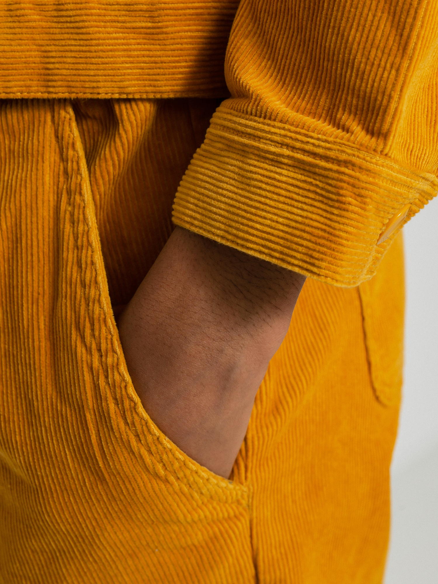 OBEY Loma Corduroy Kisnadrág Wmn (gold)