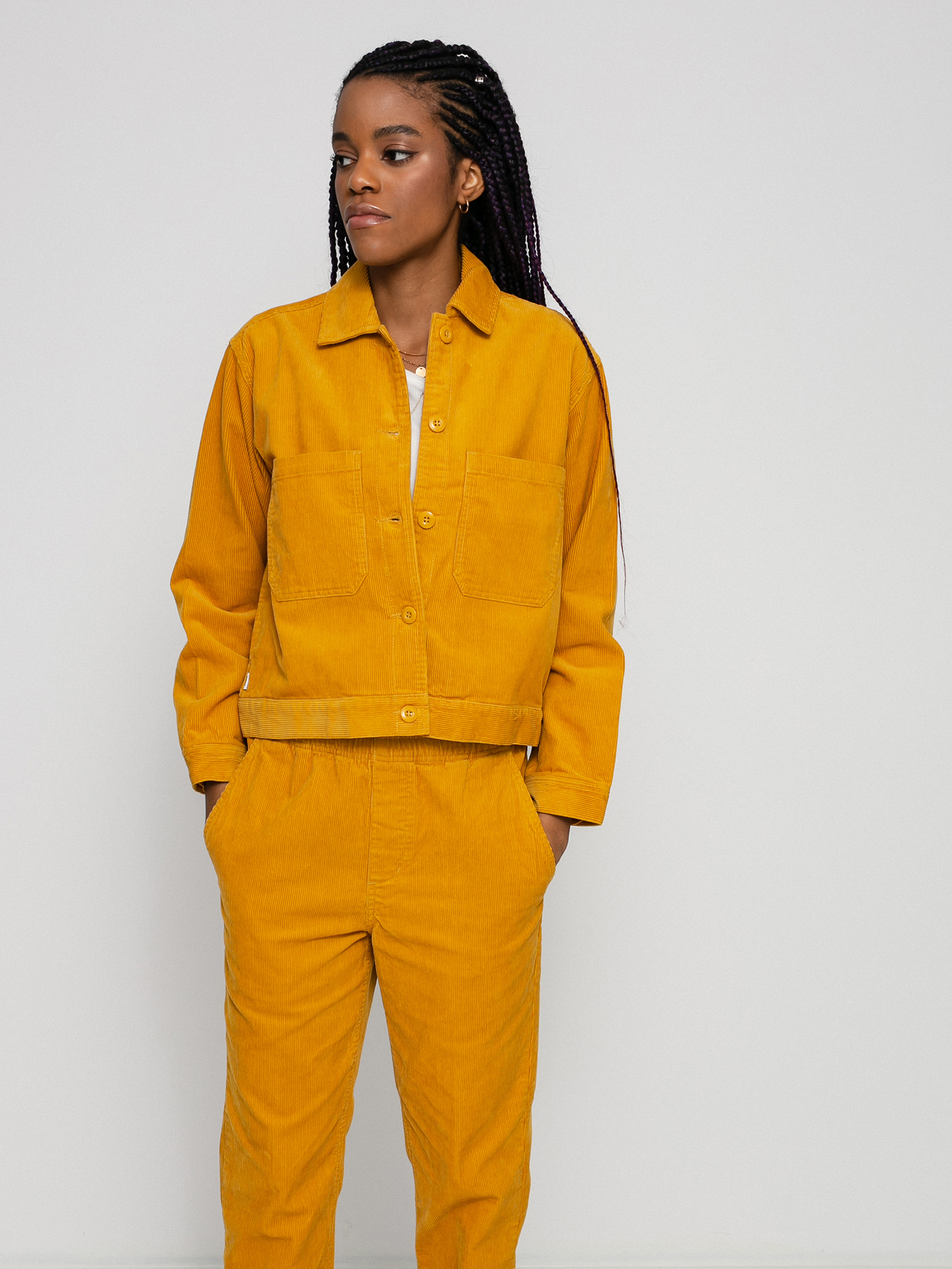 OBEY Loma Cord Ing Wmn (gold)