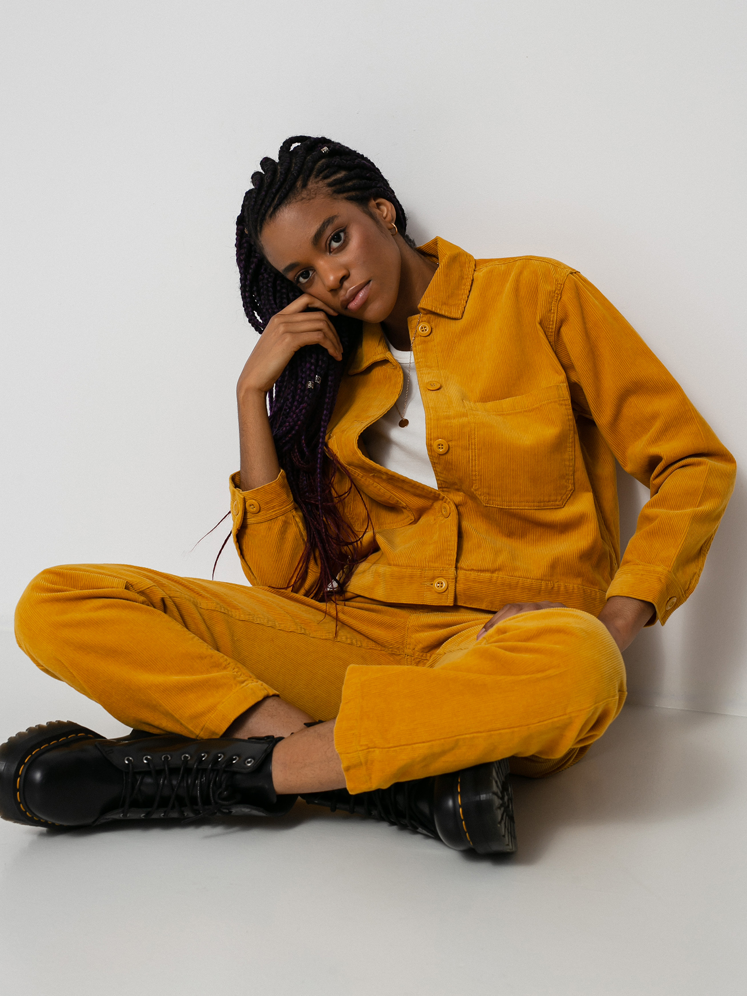 OBEY Loma Cord Ing Wmn (gold)