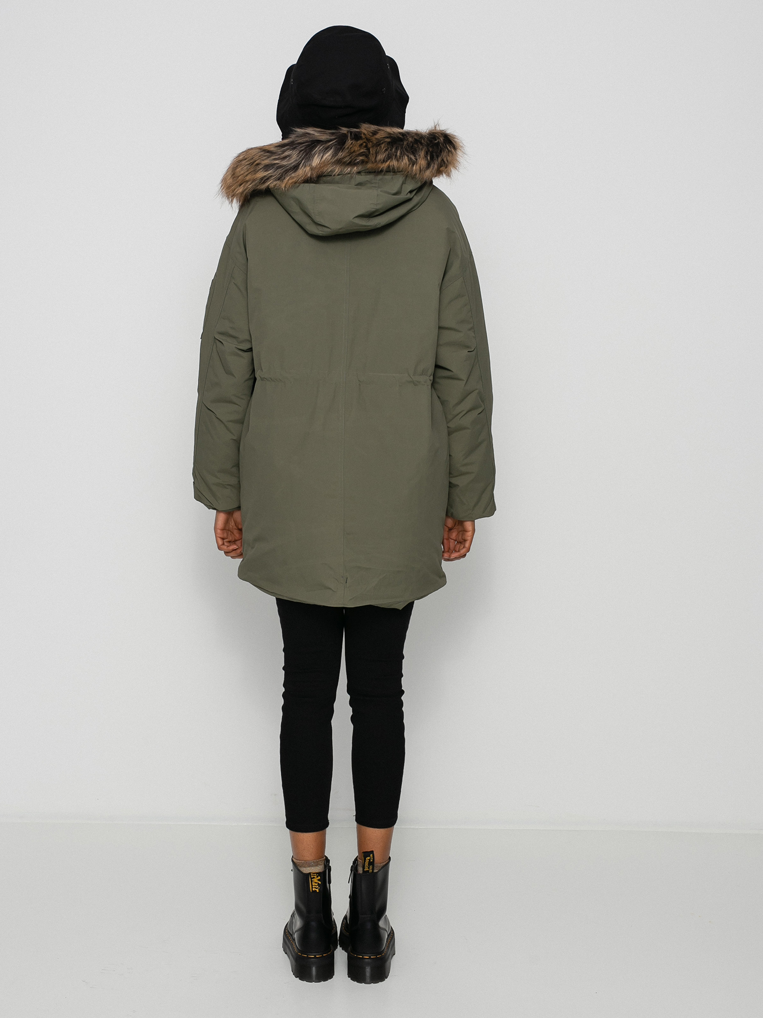 Volcom Warmer N Over 5K Parka Dzseki Wmn (army green combo)