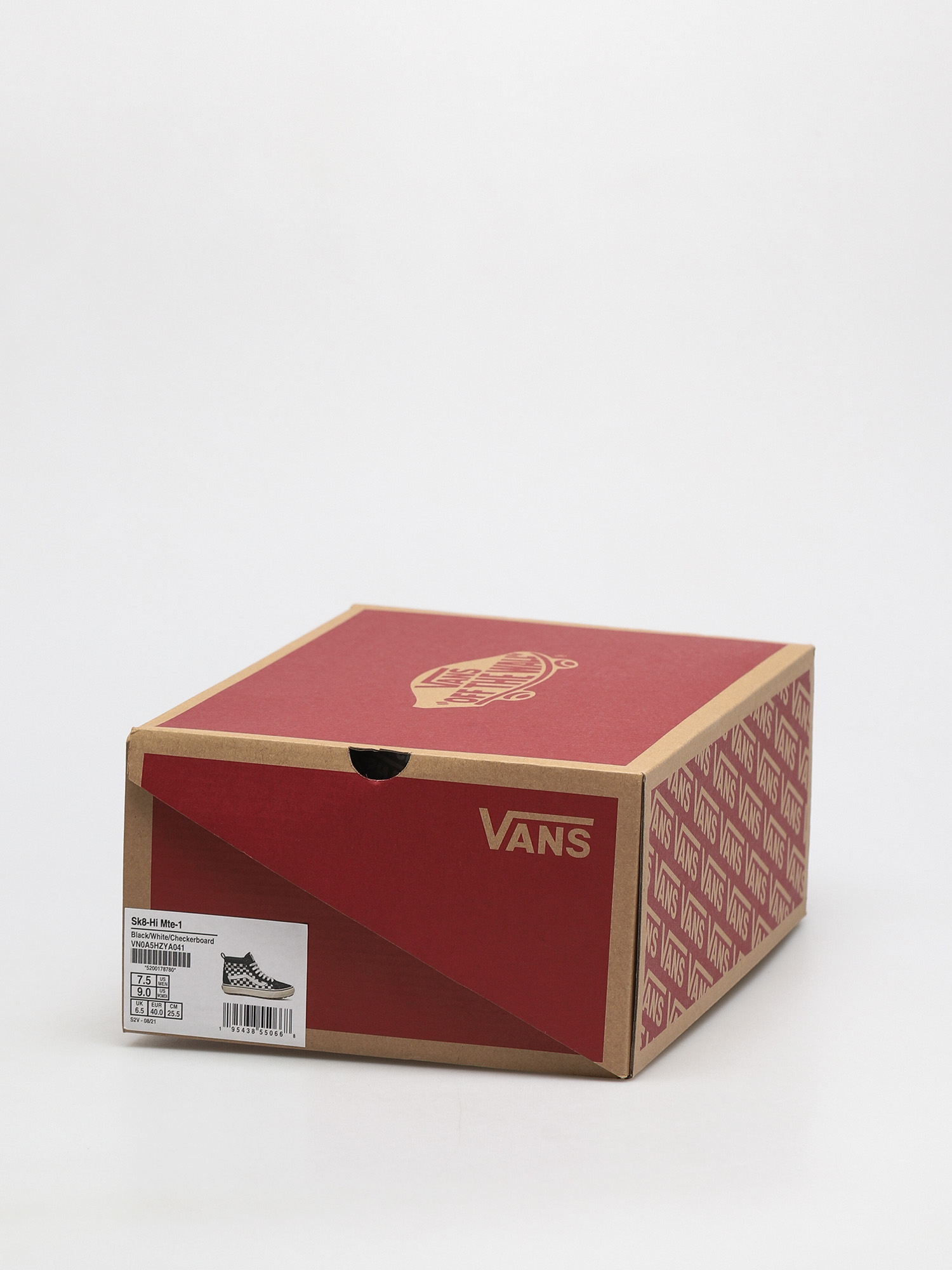 Vans Sk8 Hi MTE 1 Cipők (black/white/checkerboard)