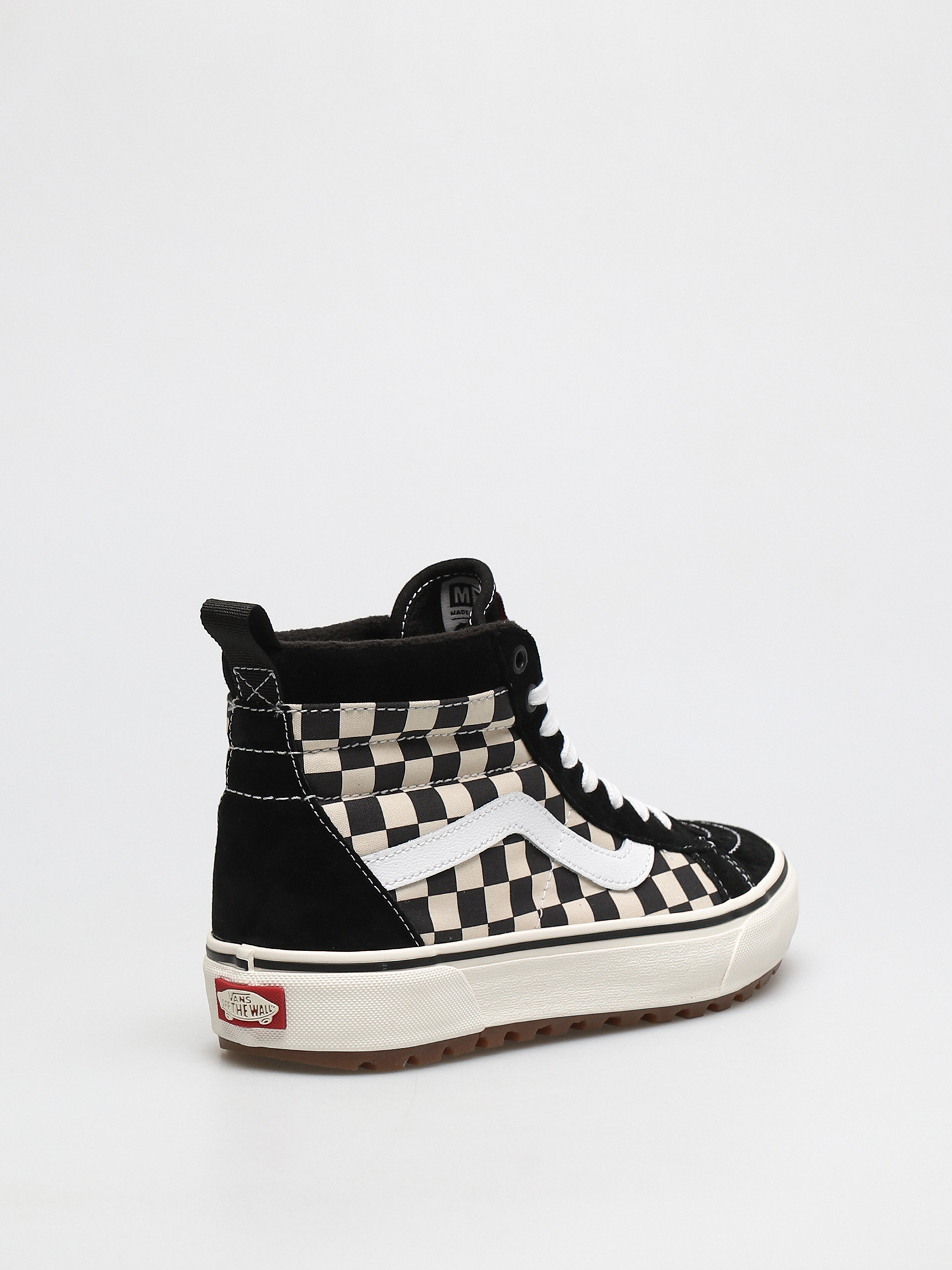Vans Sk8 Hi MTE 1 Cipők (black/white/checkerboard)