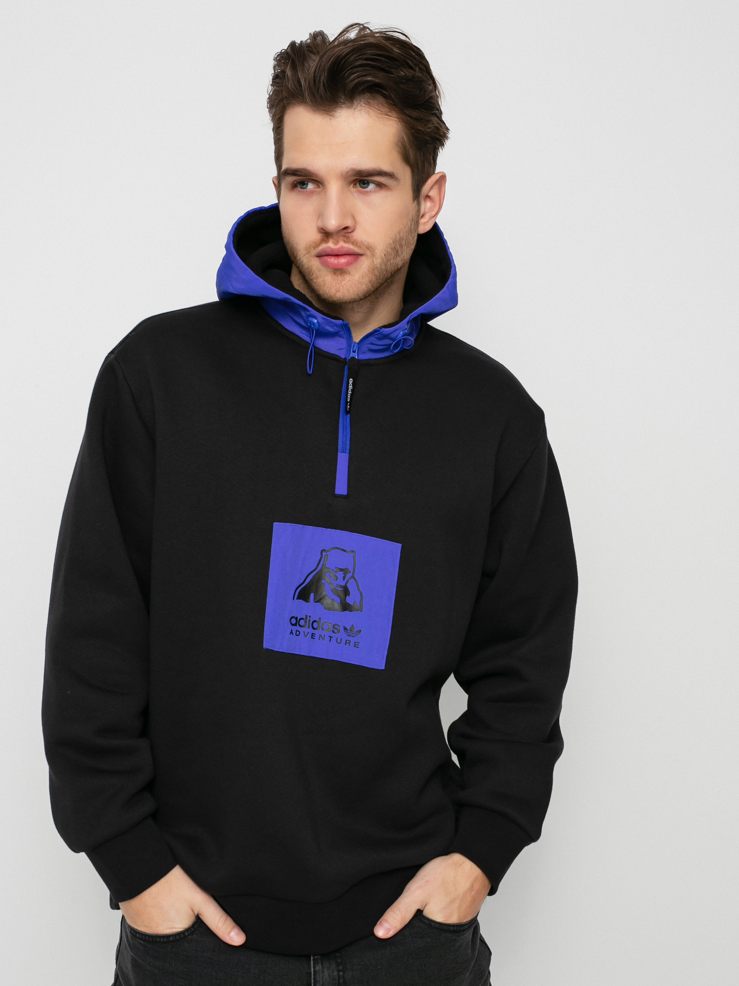 adidas Originals Pbear HD Kapucnis pulóver (black)