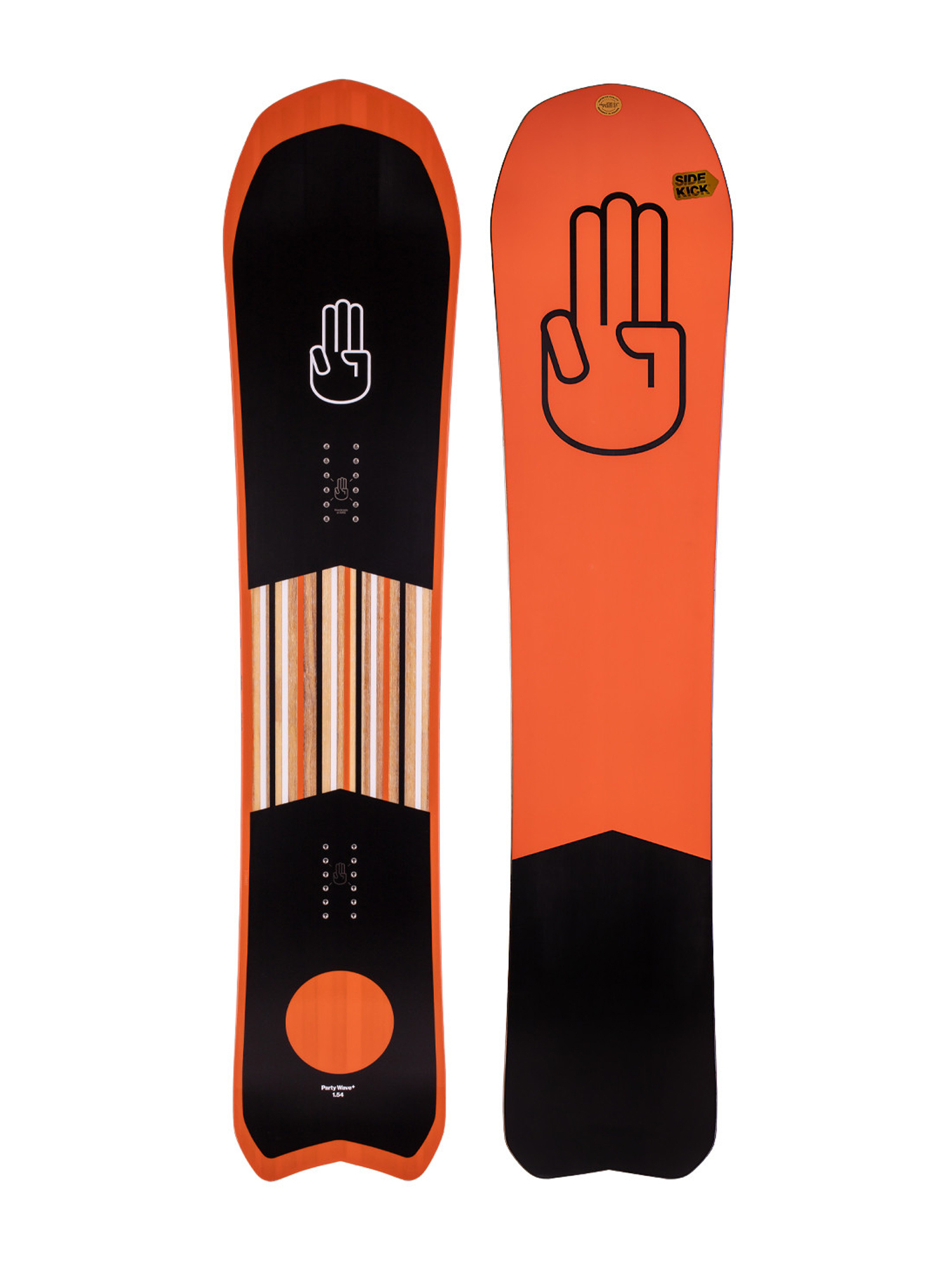 Férfi Bataleon Party Wave + Snowboard (orange/black)