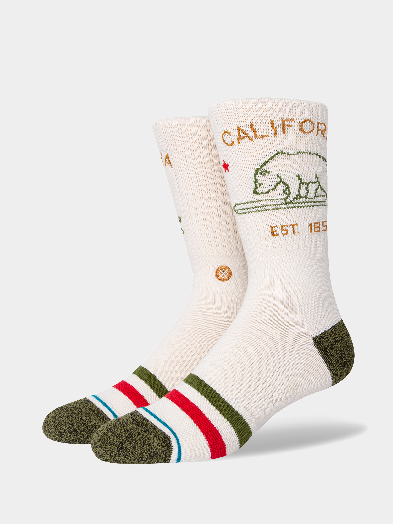 Stance California Republic 2 Zokni (off white)