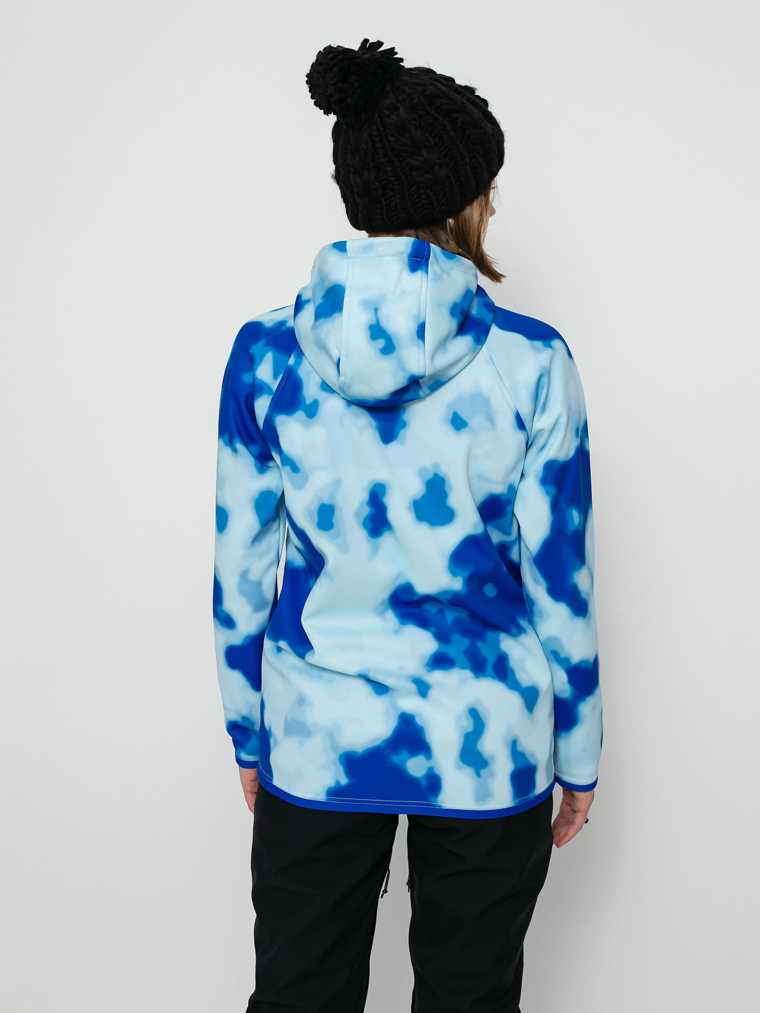 Burton Crown Weatherproof Pulóver Wmn (cobalt abstract dye)