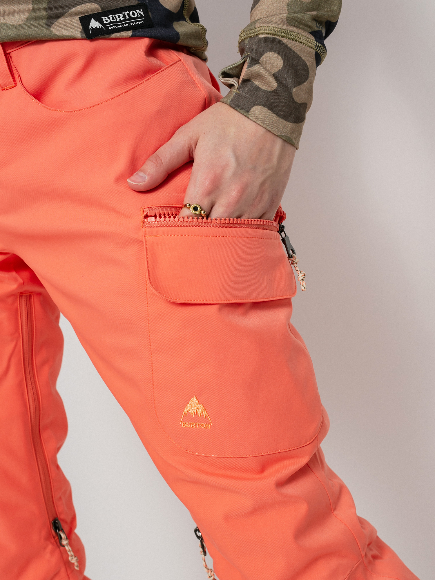 Női Burton Gloria Insulated Snowboard nadrág (persimmon)