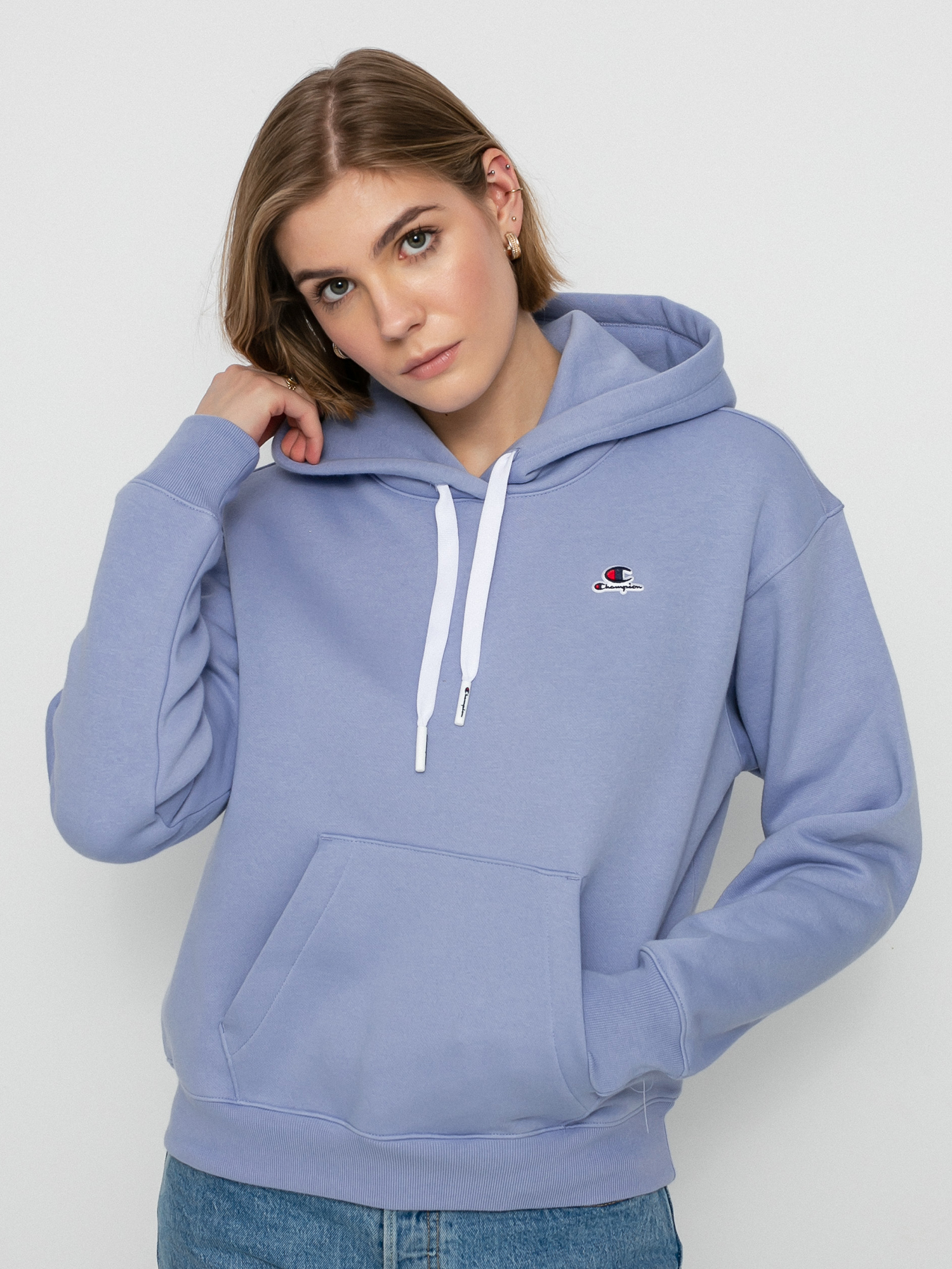 Champion Sweatshirt HD 114466 Kapucnis pulóver Wmn (pur)
