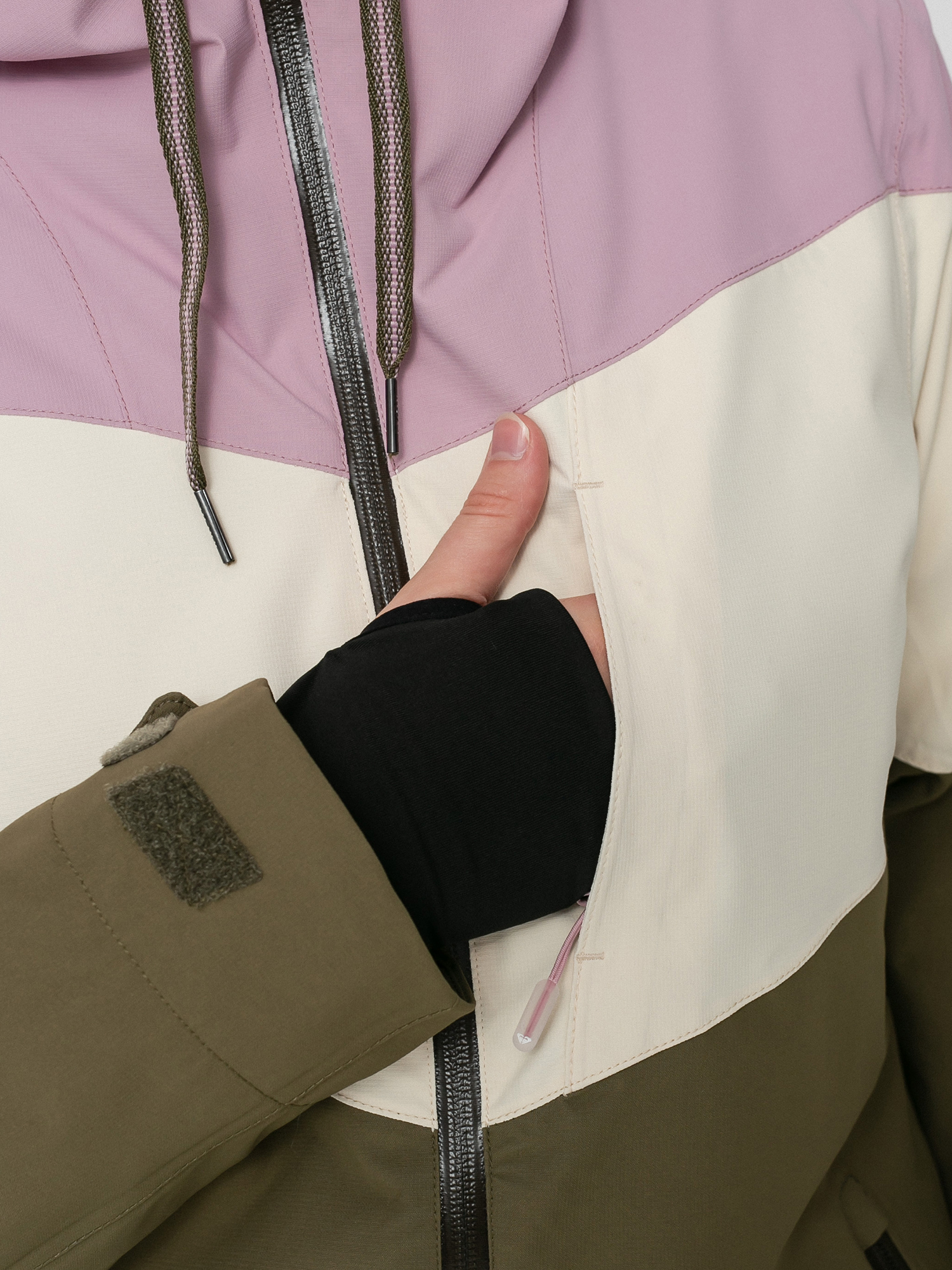 Női Roxy Winter Haven Snowboard dzseki (burnt olive)