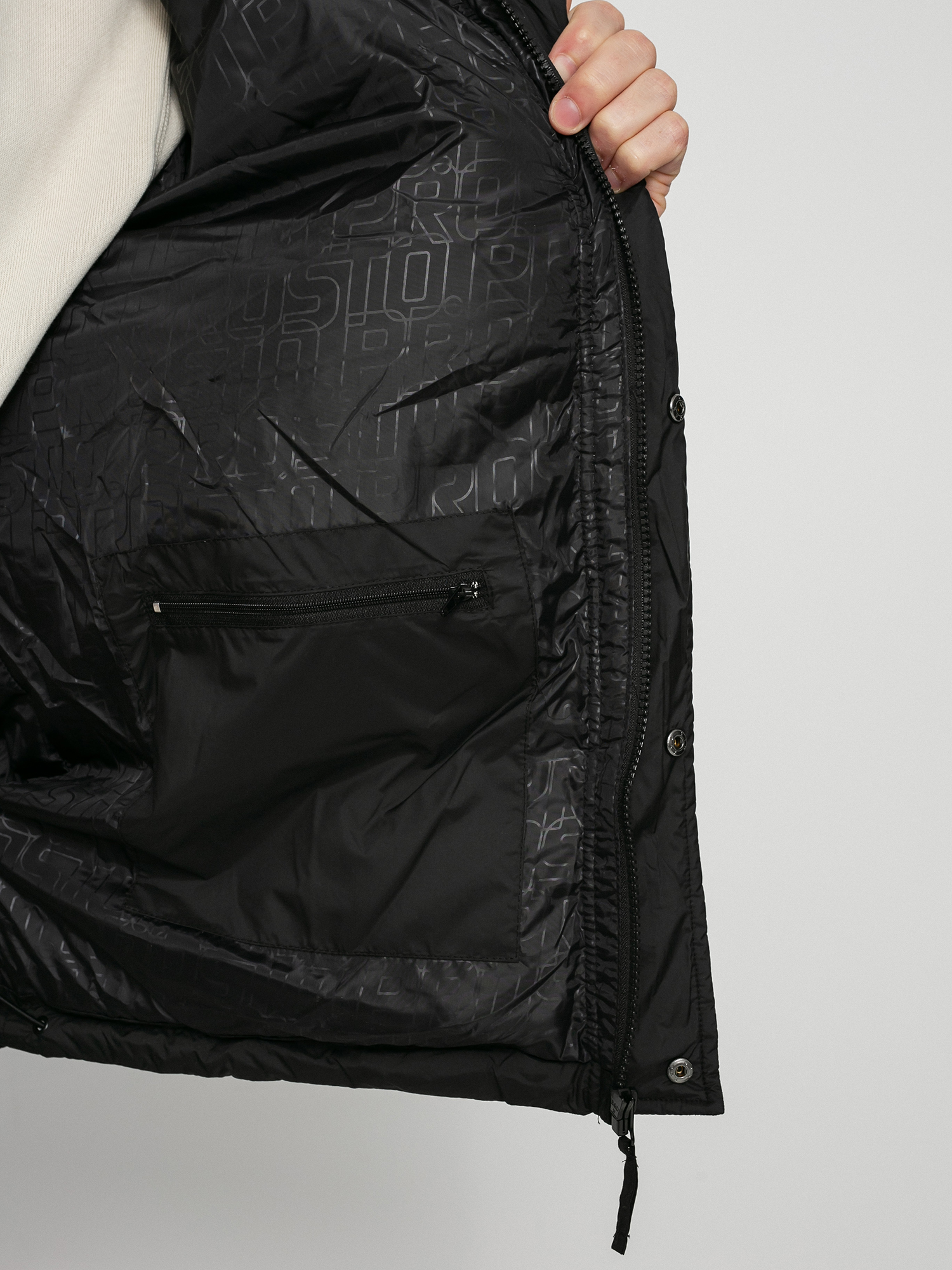 Prosto Retro Puff Dzseki (black)