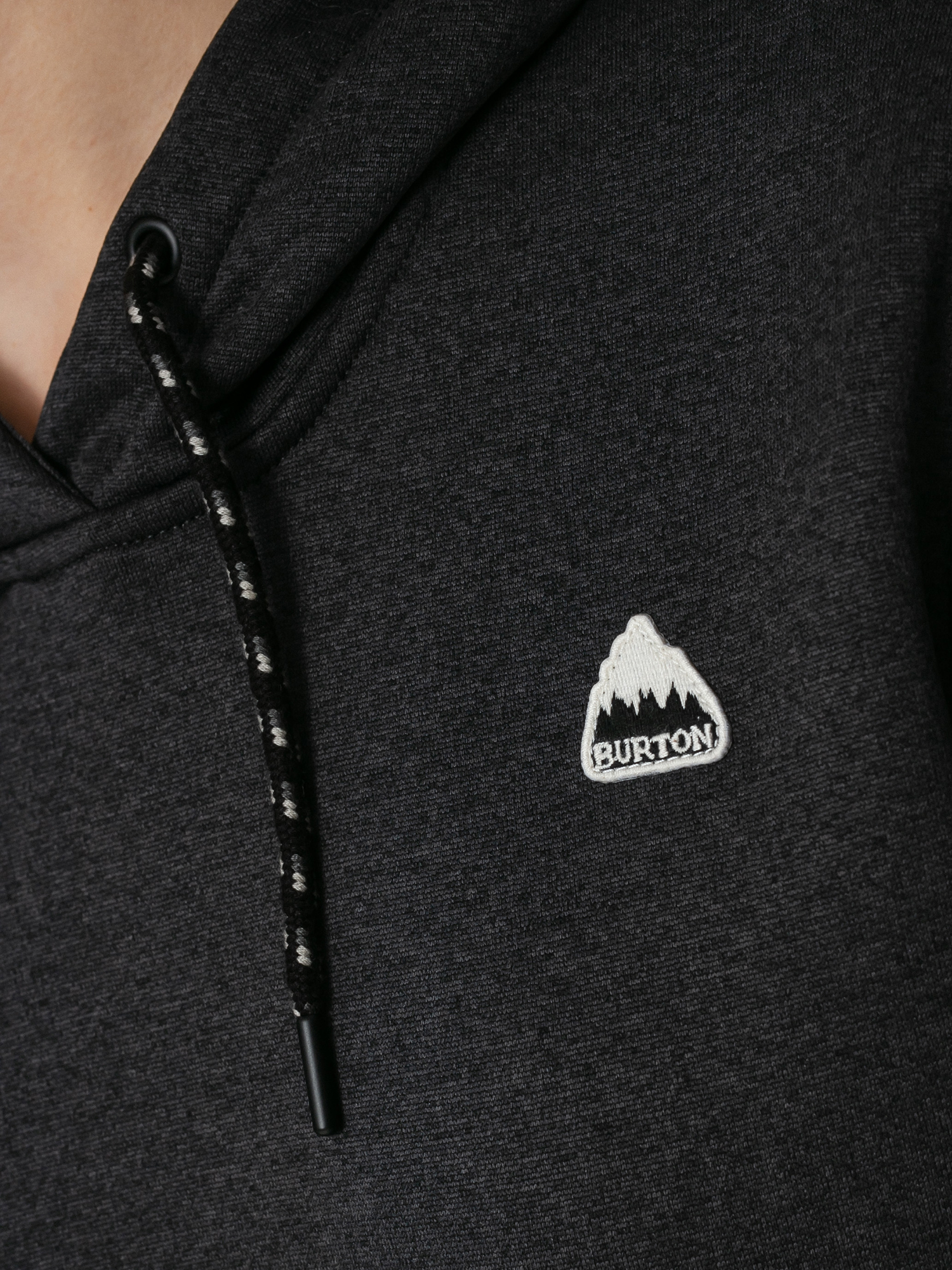 Női Thermo pulóver Burton Oak HD (true black heather)