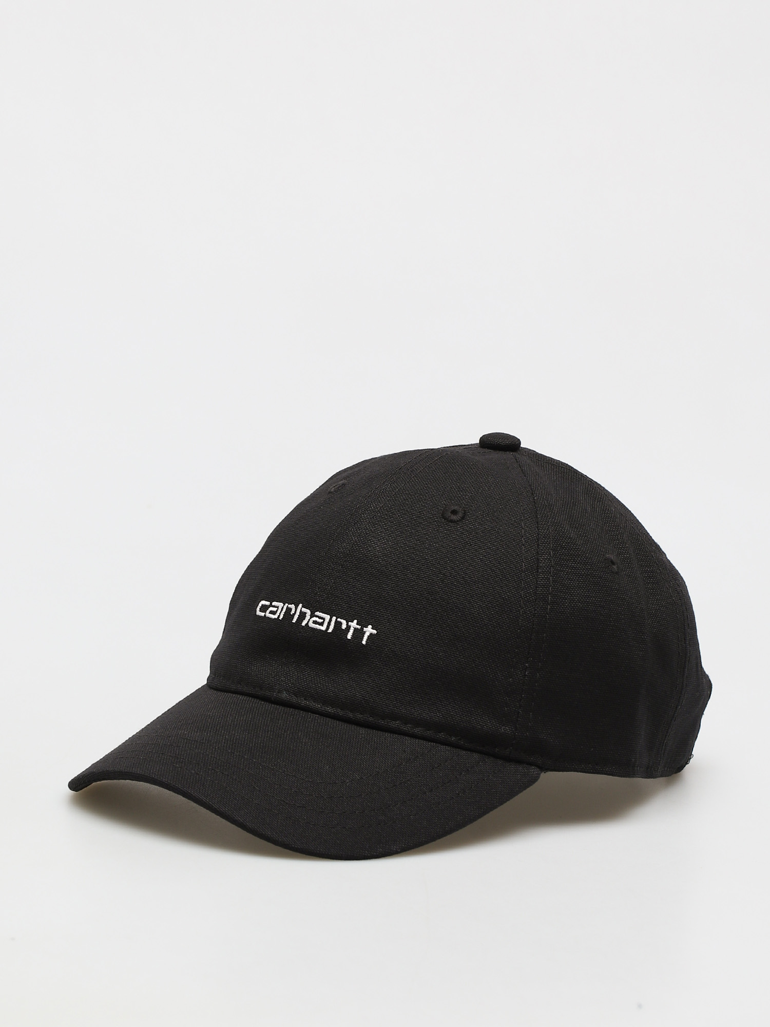 Carhartt WIP Canvas Script Baseball sapka (black/white)