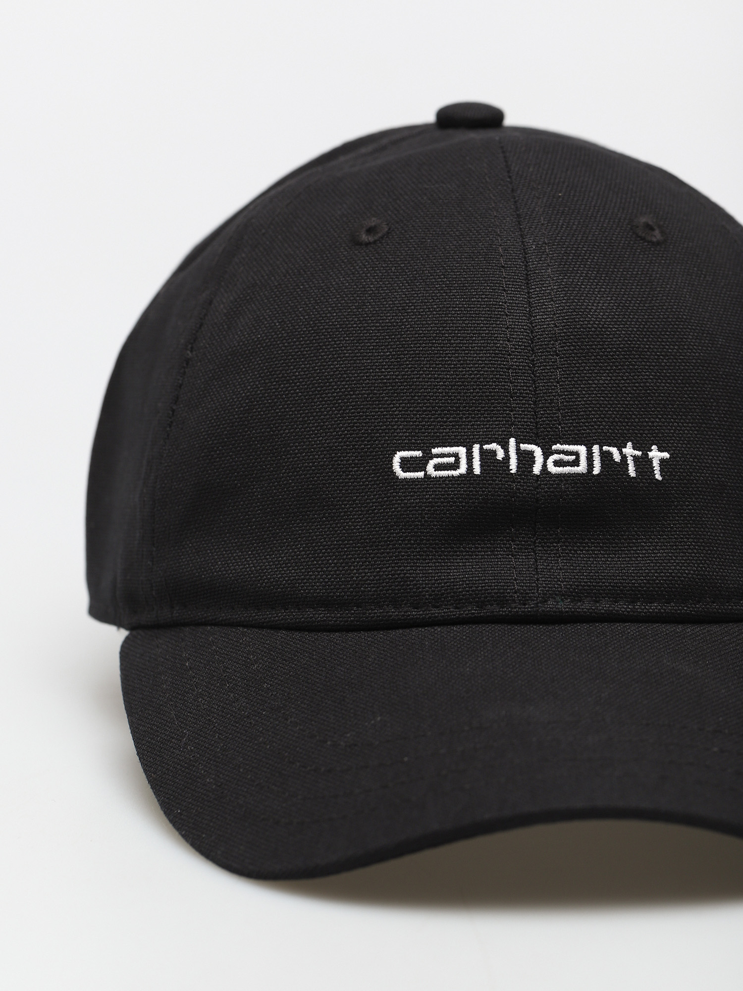 Carhartt WIP Canvas Script Baseball sapka (black/white)