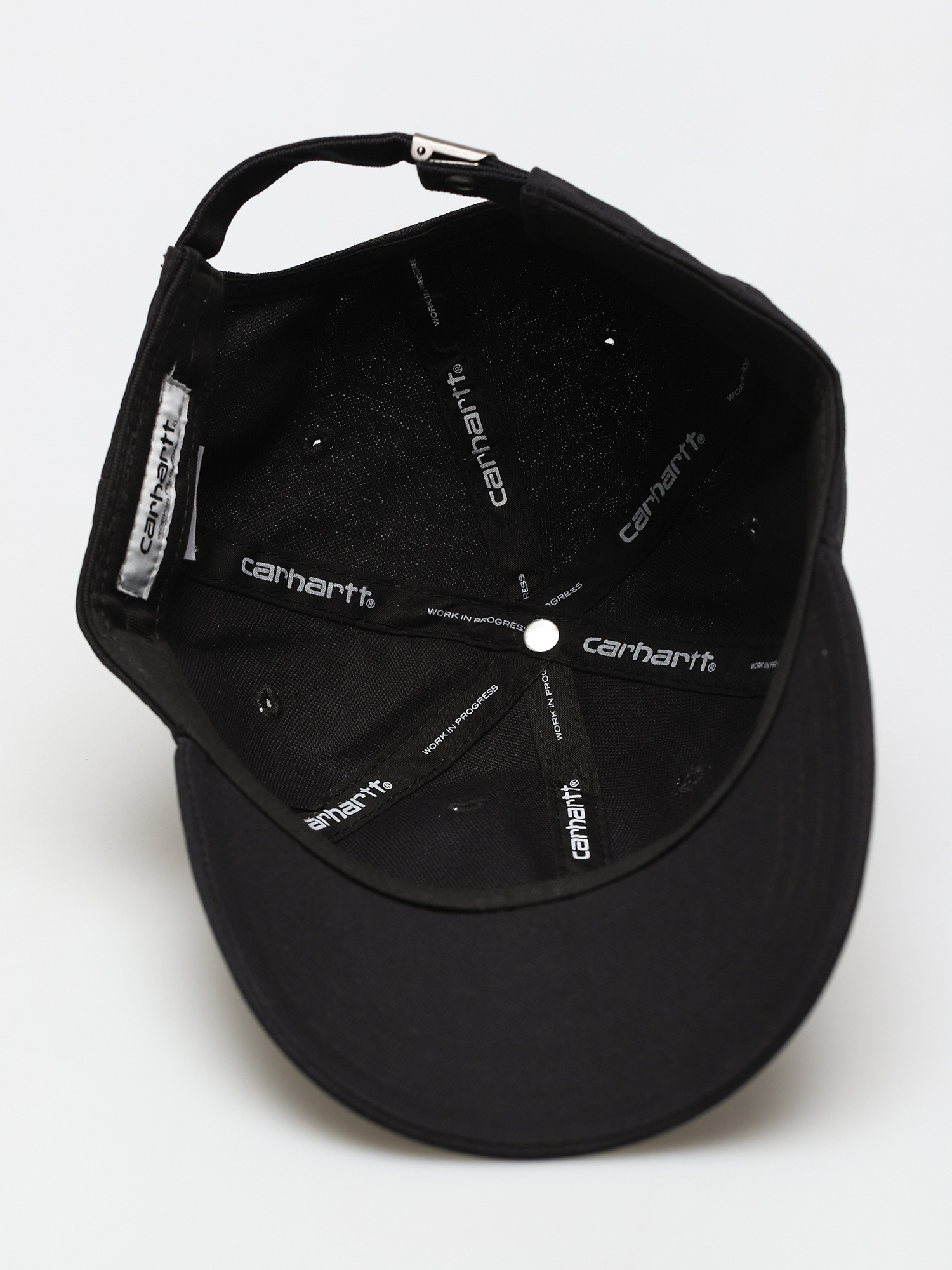 Carhartt WIP Canvas Script Baseball sapka (black/white)