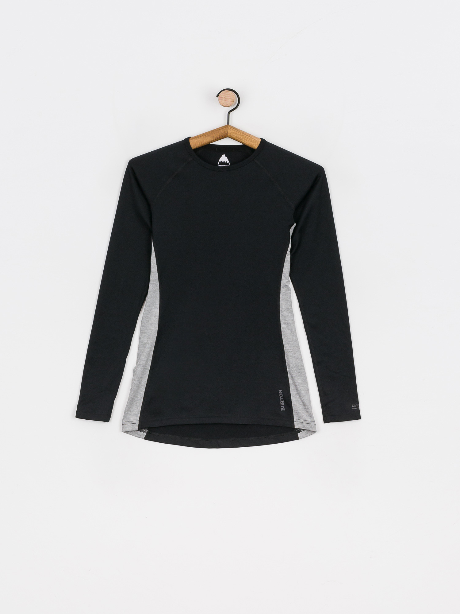 Női Burton Midweight X Base Layer Hosszú ujjú thermo felső (true black)