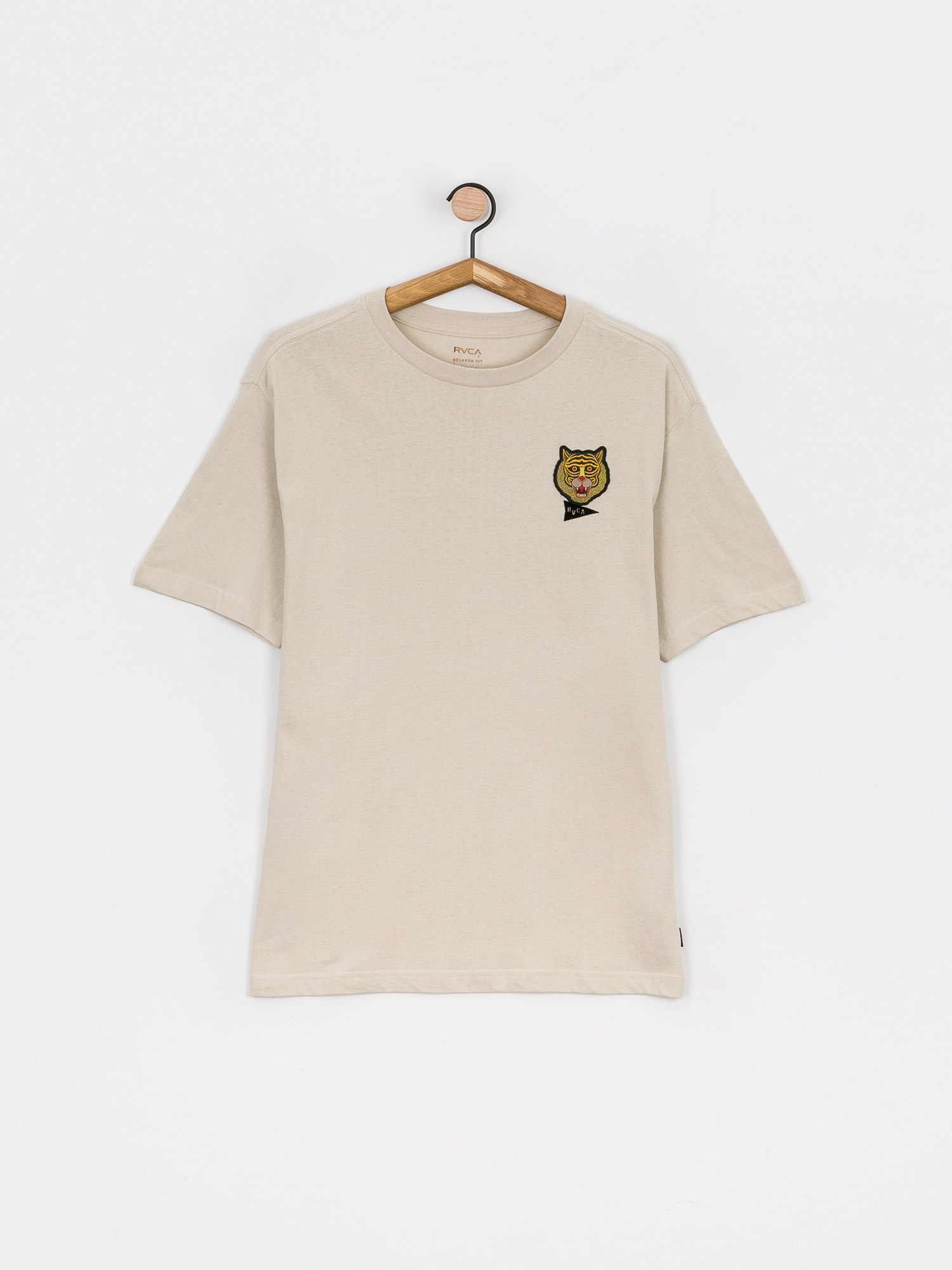 RVCA Leines Patches póló (bone)