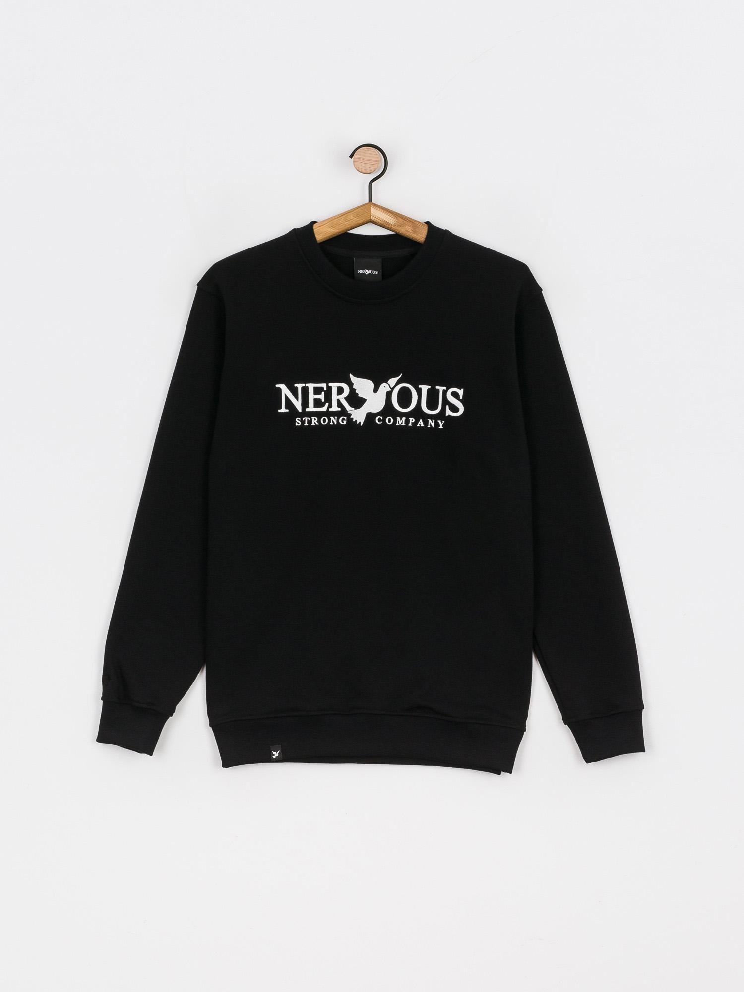 Nervous Classic Crew Pulóver (black)