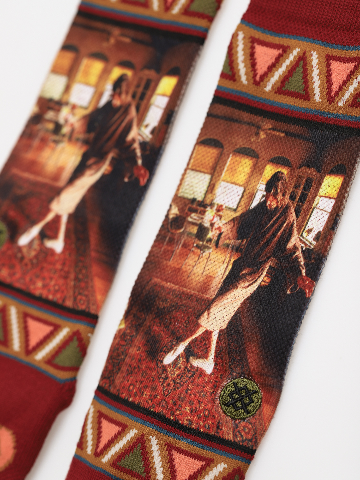 Stance Really Tied Zokni (red)