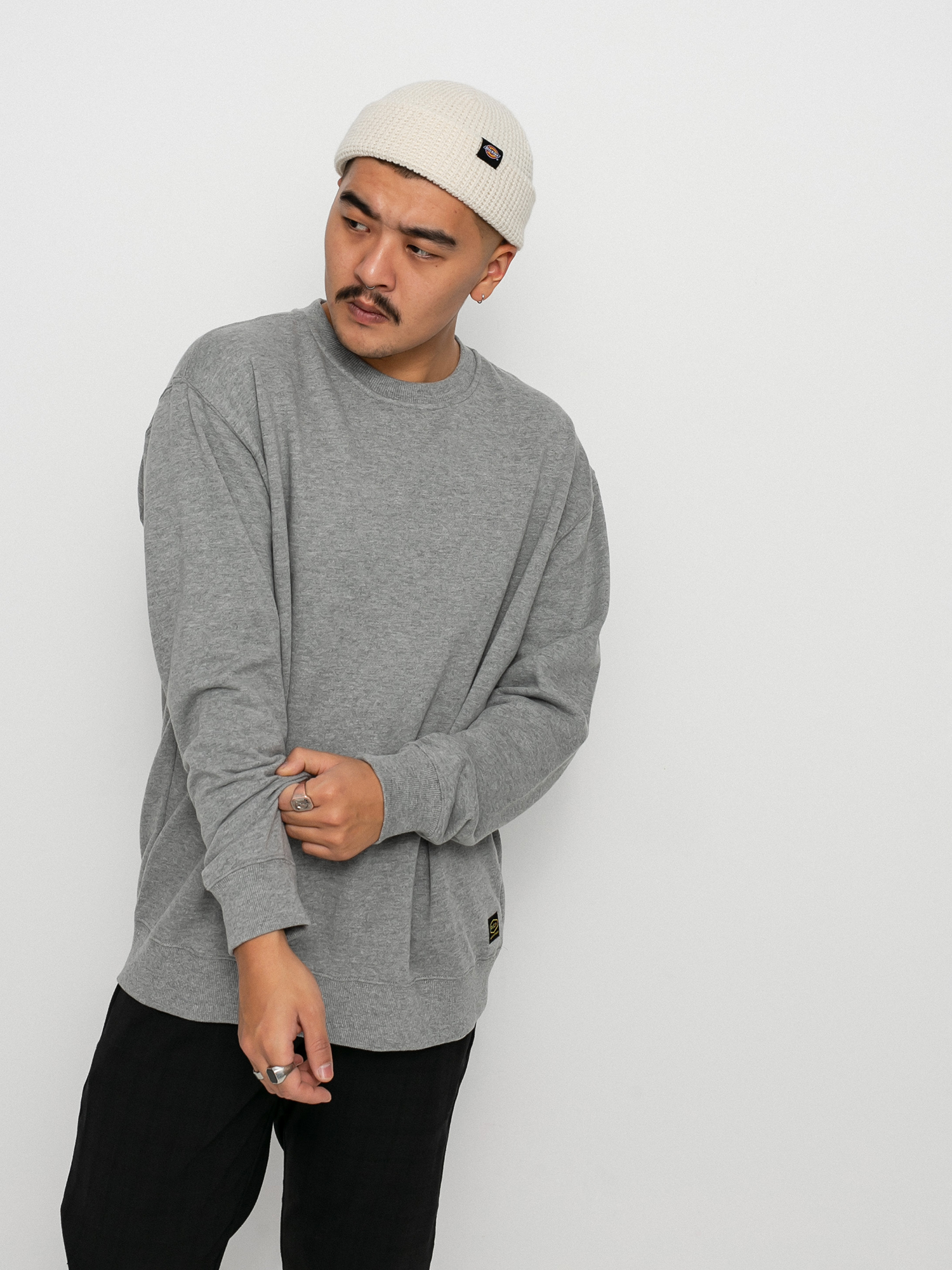 RVCA Day Shift Cre Pulóver (athletic heathe)