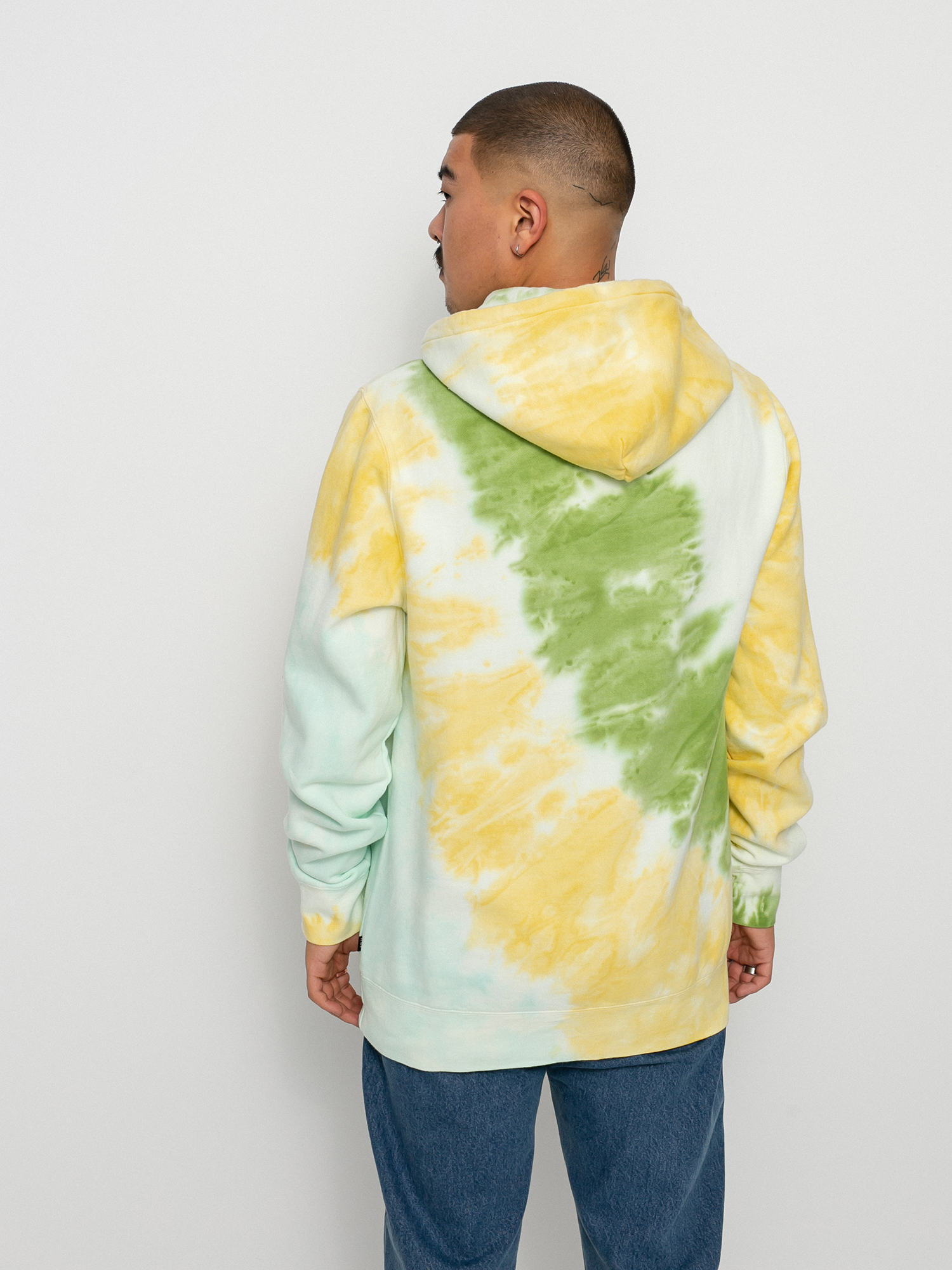 HUF Lo-Fi Tiedye HD Kapucnis pulóver (gold)