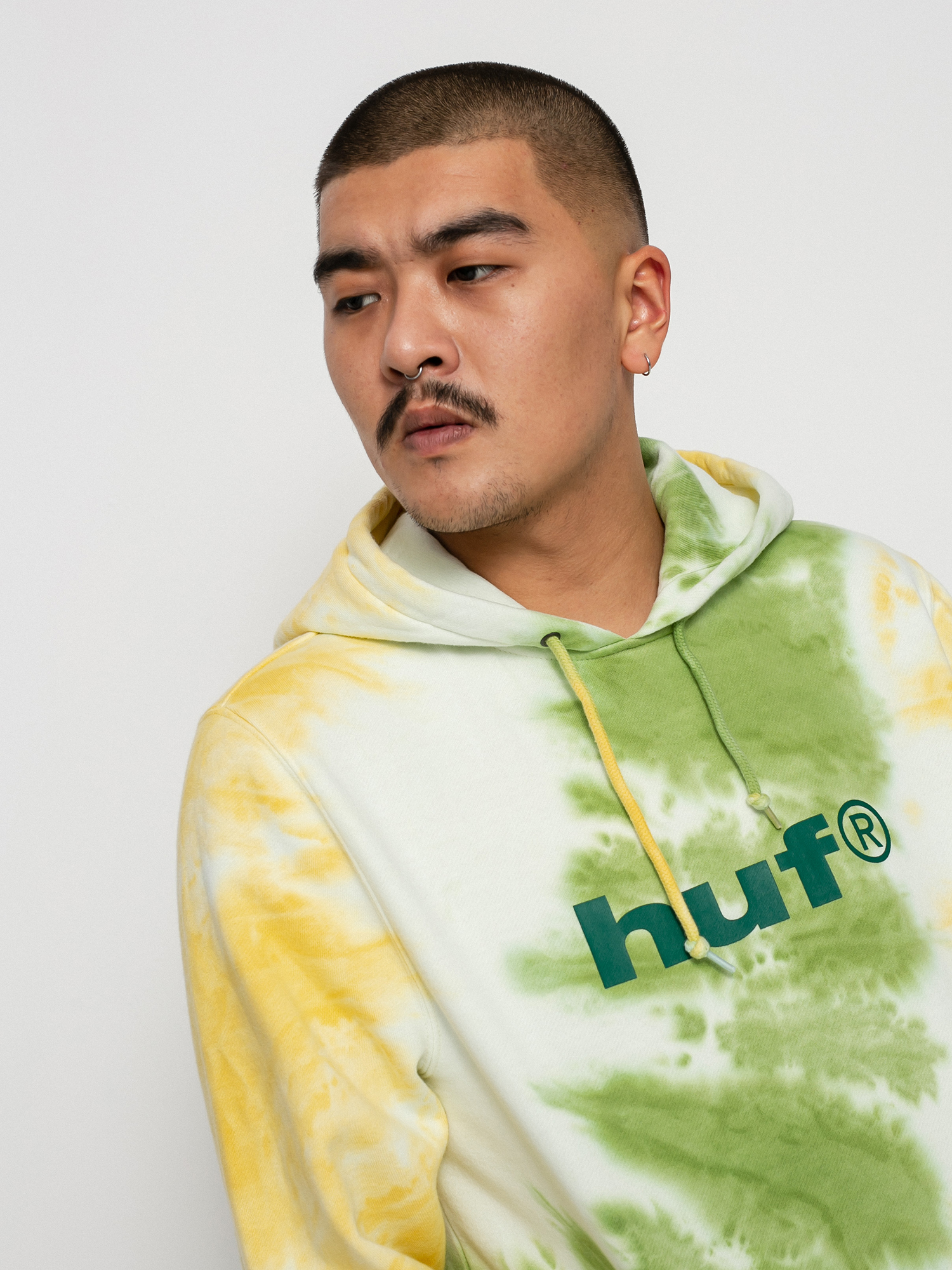 HUF Lo-Fi Tiedye HD Kapucnis pulóver (gold)