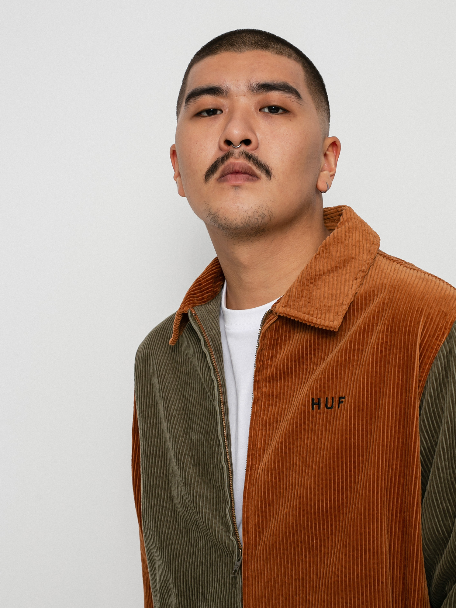 HUF Vandenberg Corduroy Dzseki (toffee)