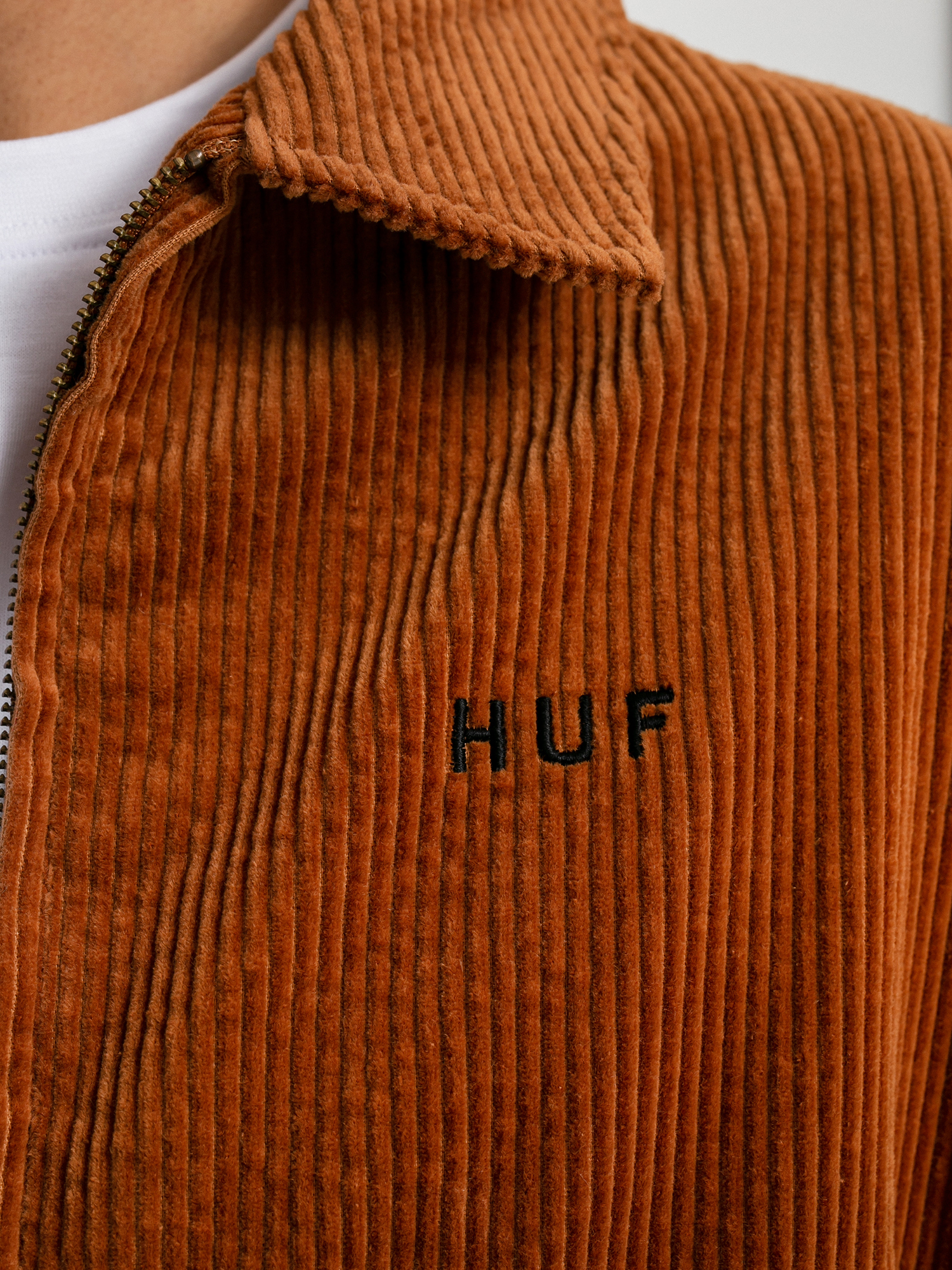 HUF Vandenberg Corduroy Dzseki (toffee)
