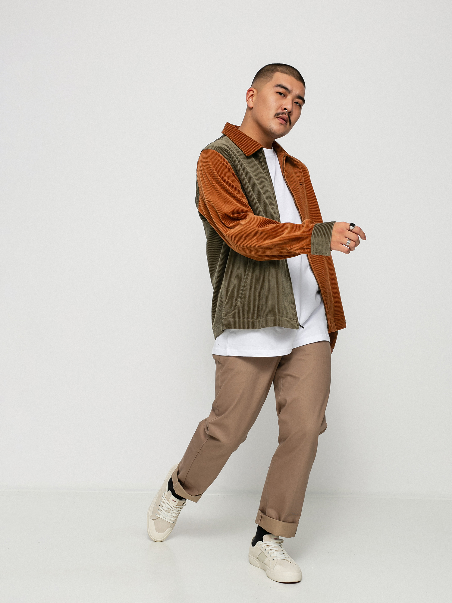 HUF Vandenberg Corduroy Dzseki (toffee)