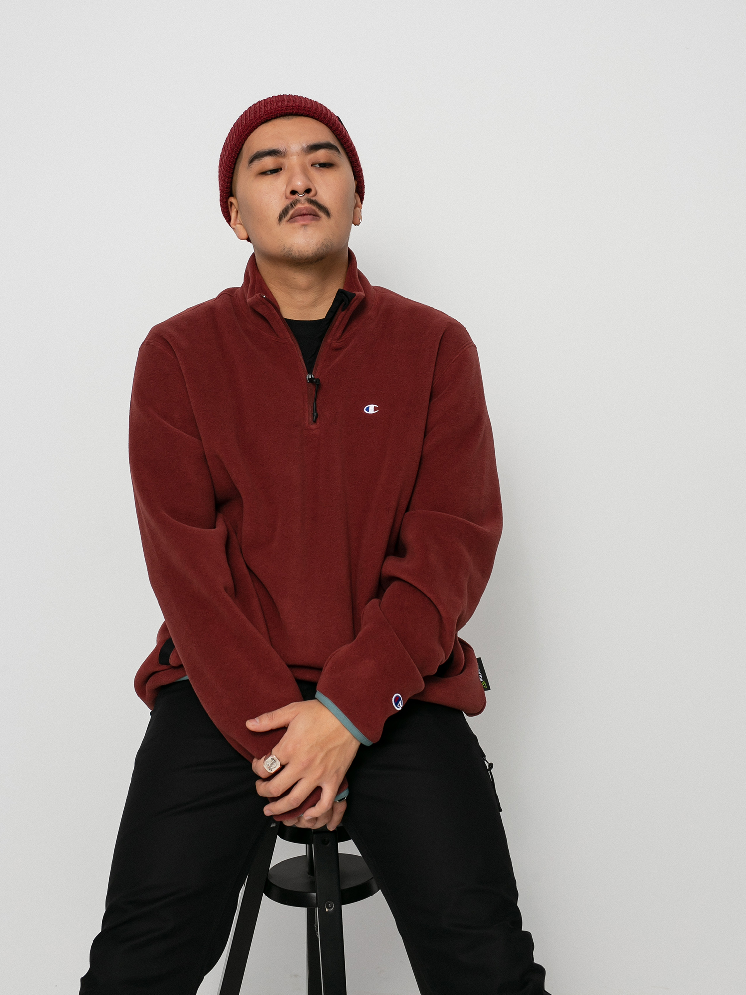 Champion Half Zip Top 215107 Pulóver (and/trp/nbk)