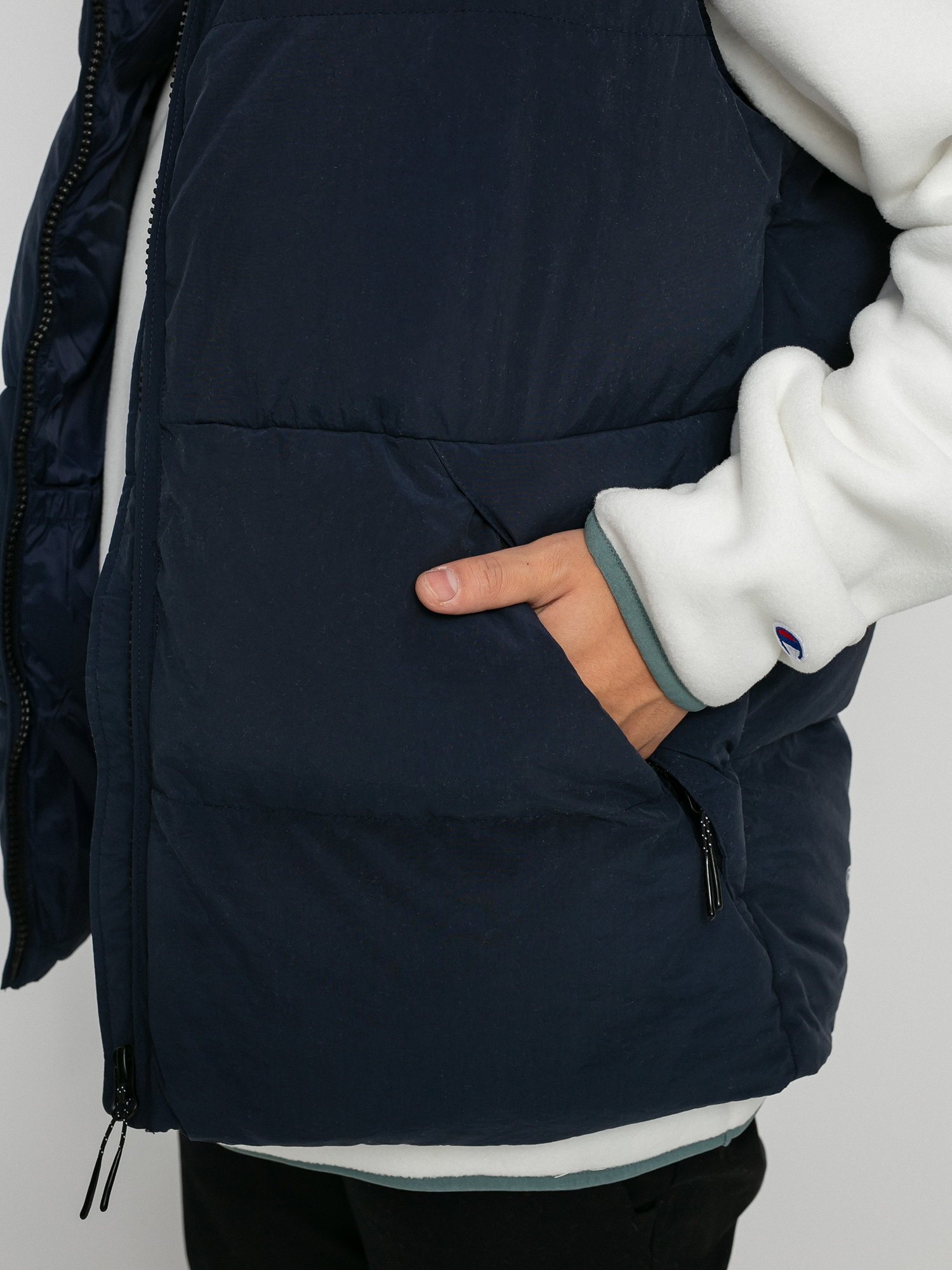 Champion Hooded Full Zip Vest 216732 Mellény (nvb)