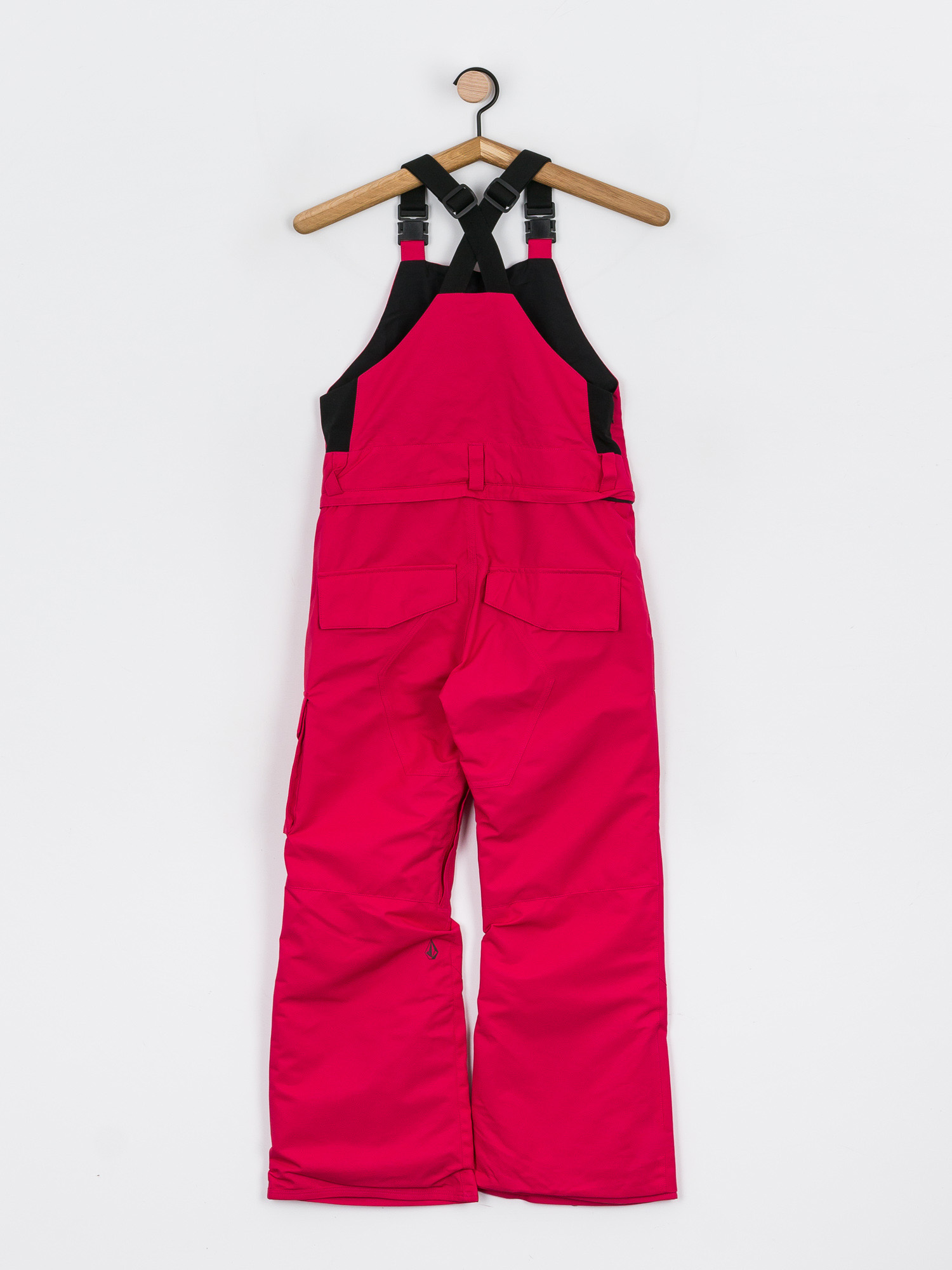 Volcom Barkley Bib Overall JR Snowboard nadrág (magenta)