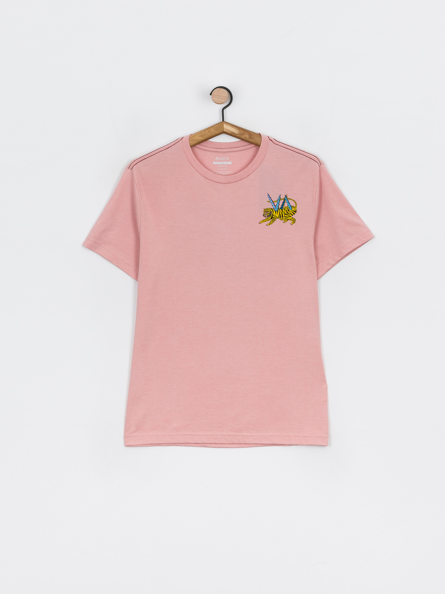 RVCA Ml Tiger póló (pale mauve)