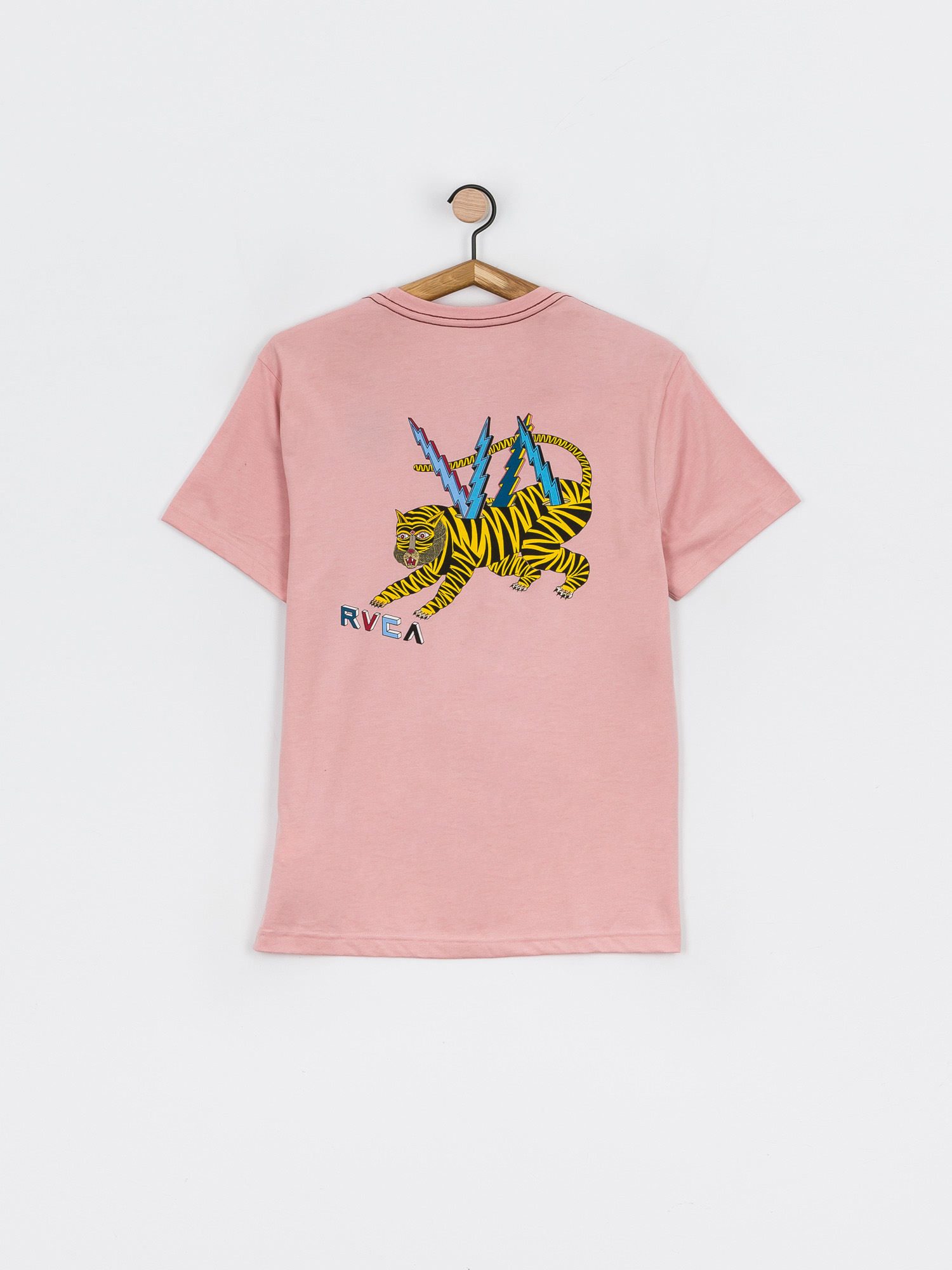 RVCA Ml Tiger póló (pale mauve)